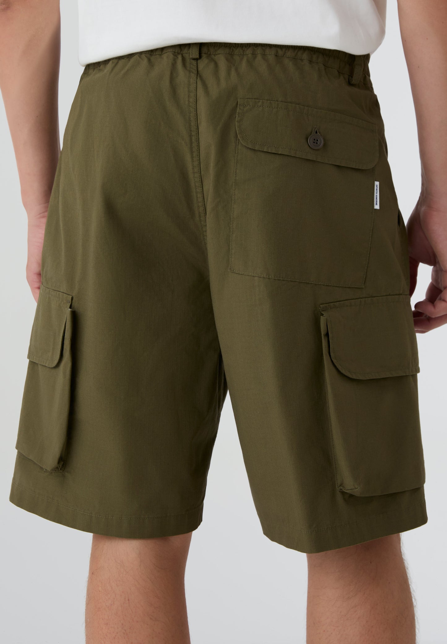 KAPPY | RIPSTOP CARGO HALF PANTS