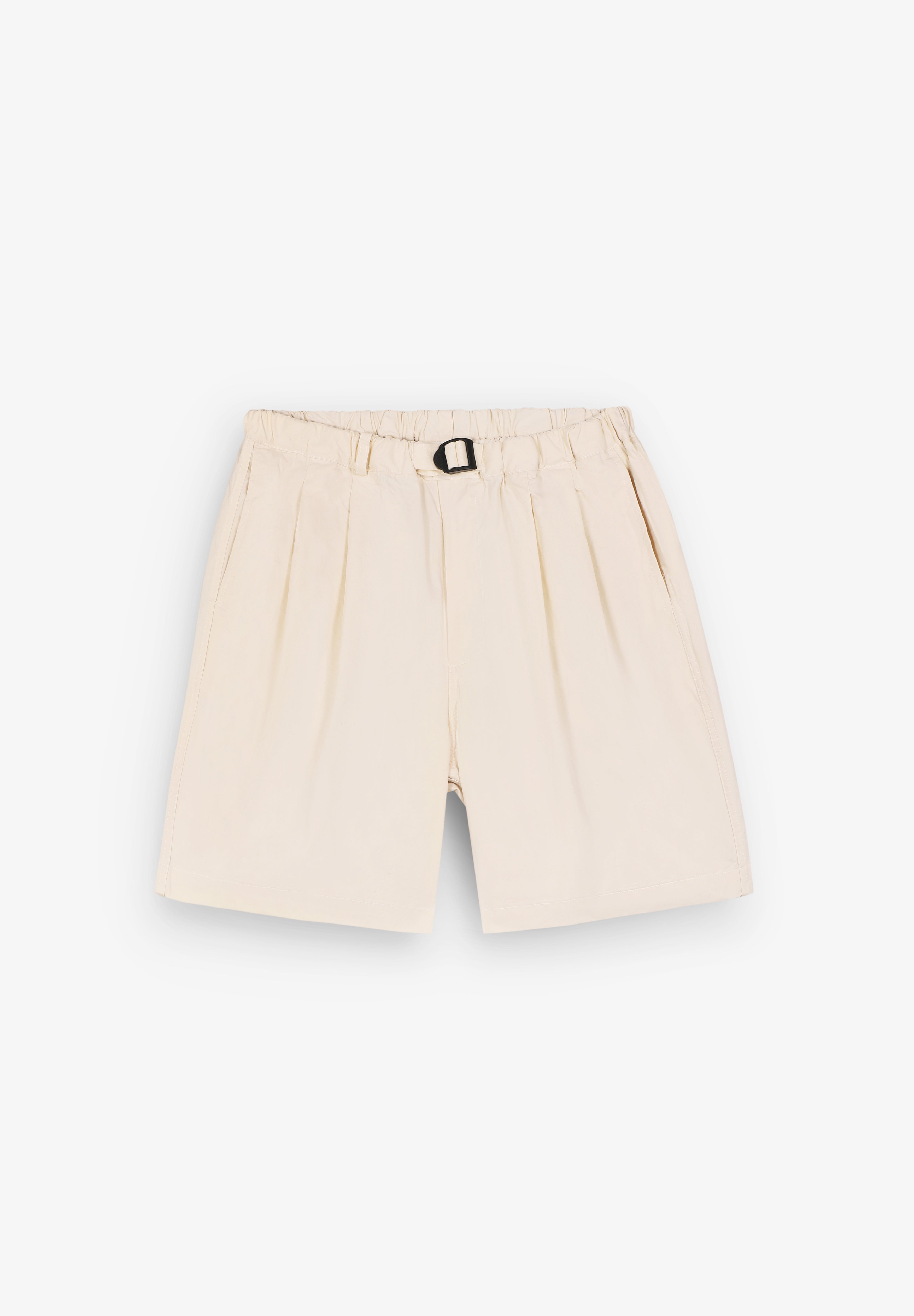KAPPY | TWO TUCK WIDE HALF PANTS