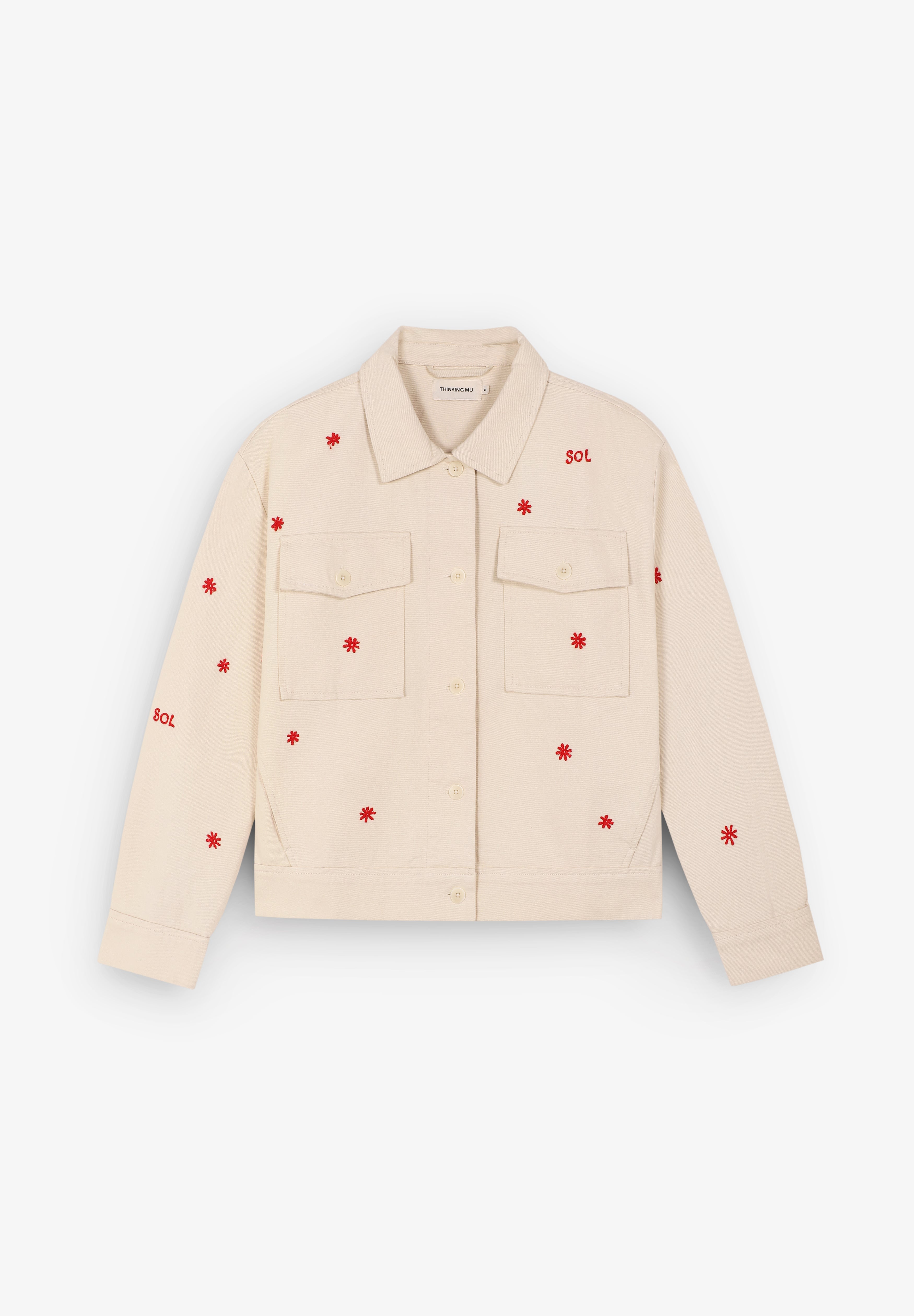 THINKING MU | SOL CHAIN FRANS JACKET