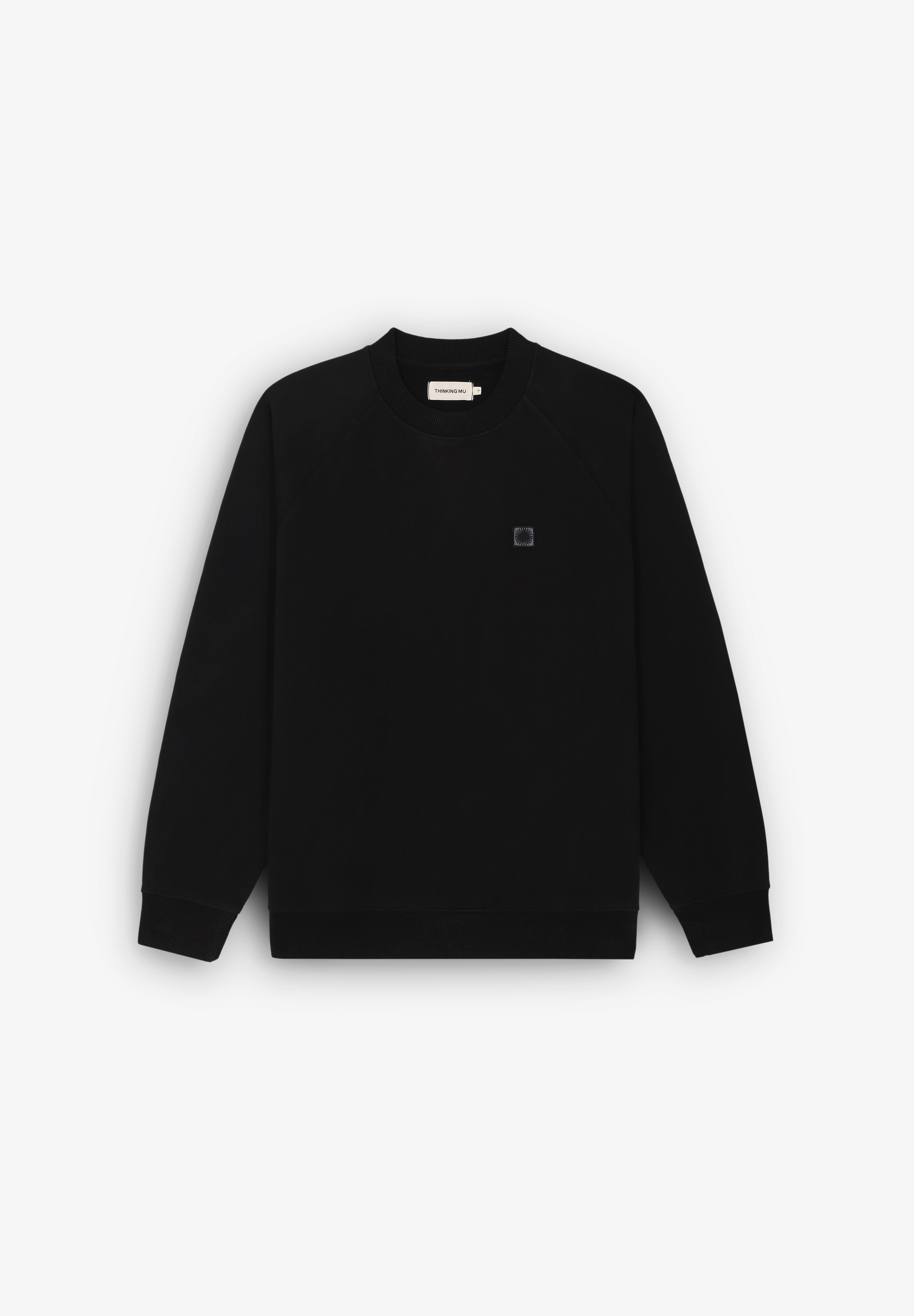 THINKING MU | BLACK FACE SOL SWEATSHIRT