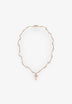 CASHFANA | COLLAR LARGO DE CERÁMICA FUNGHI ROSA