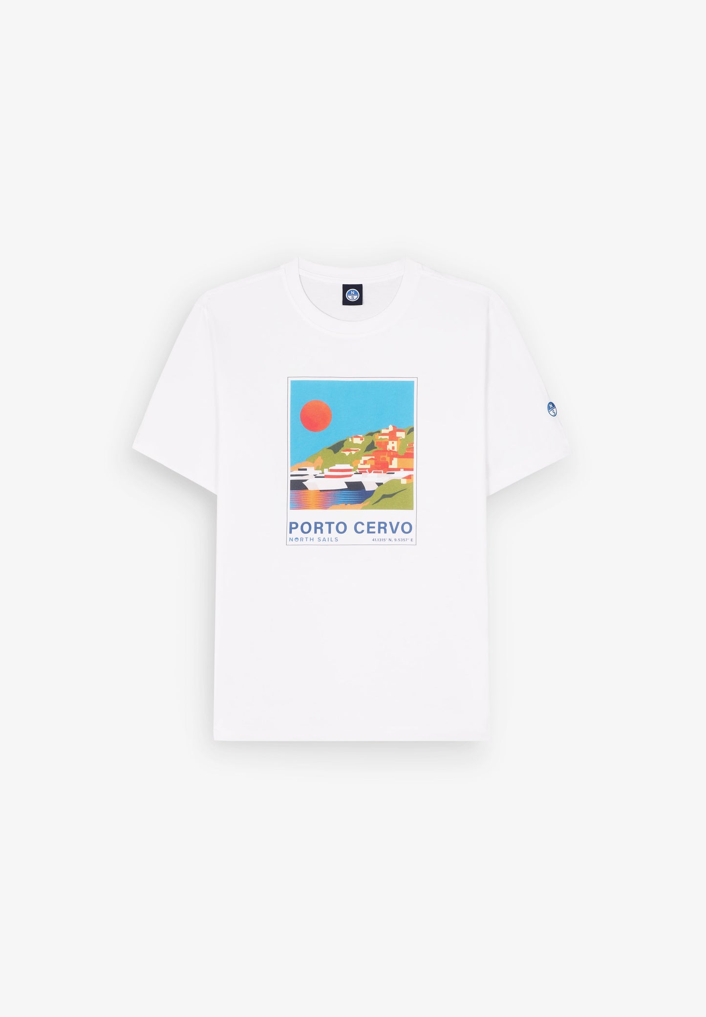 NORTH SAILS | T-SHIRT SHORT SLEEVE  PORTO CERVO