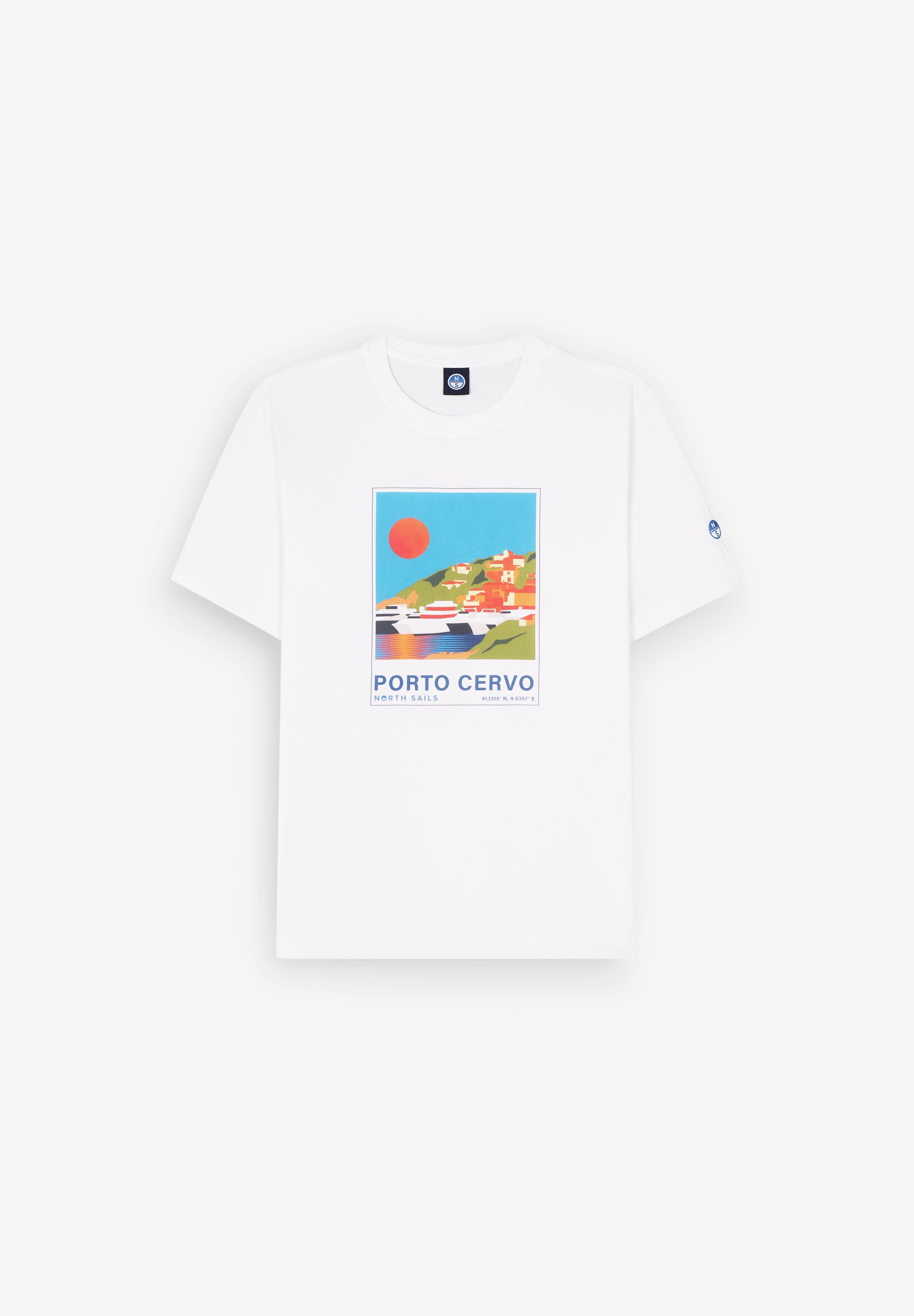 NORTH SAILS | T-SHIRT SHORT SLEEVE  PORTO CERVO