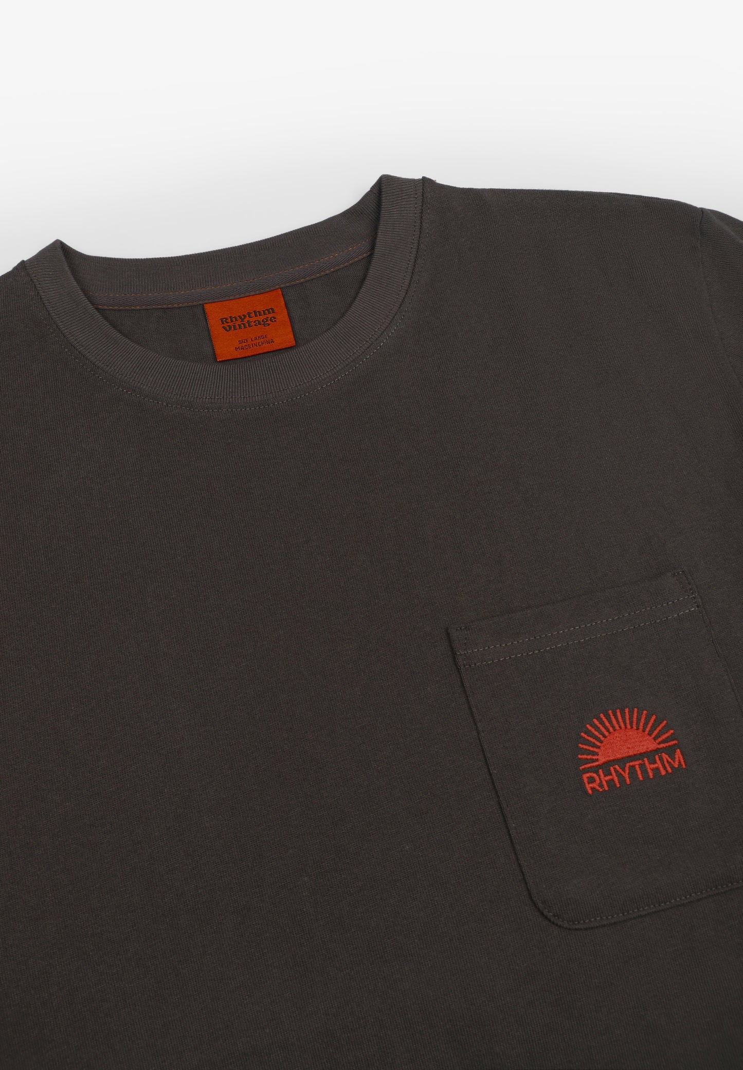 RHYTHM | HEAVY VINTAGE POCKET EMBLEM SS T-SHIRT