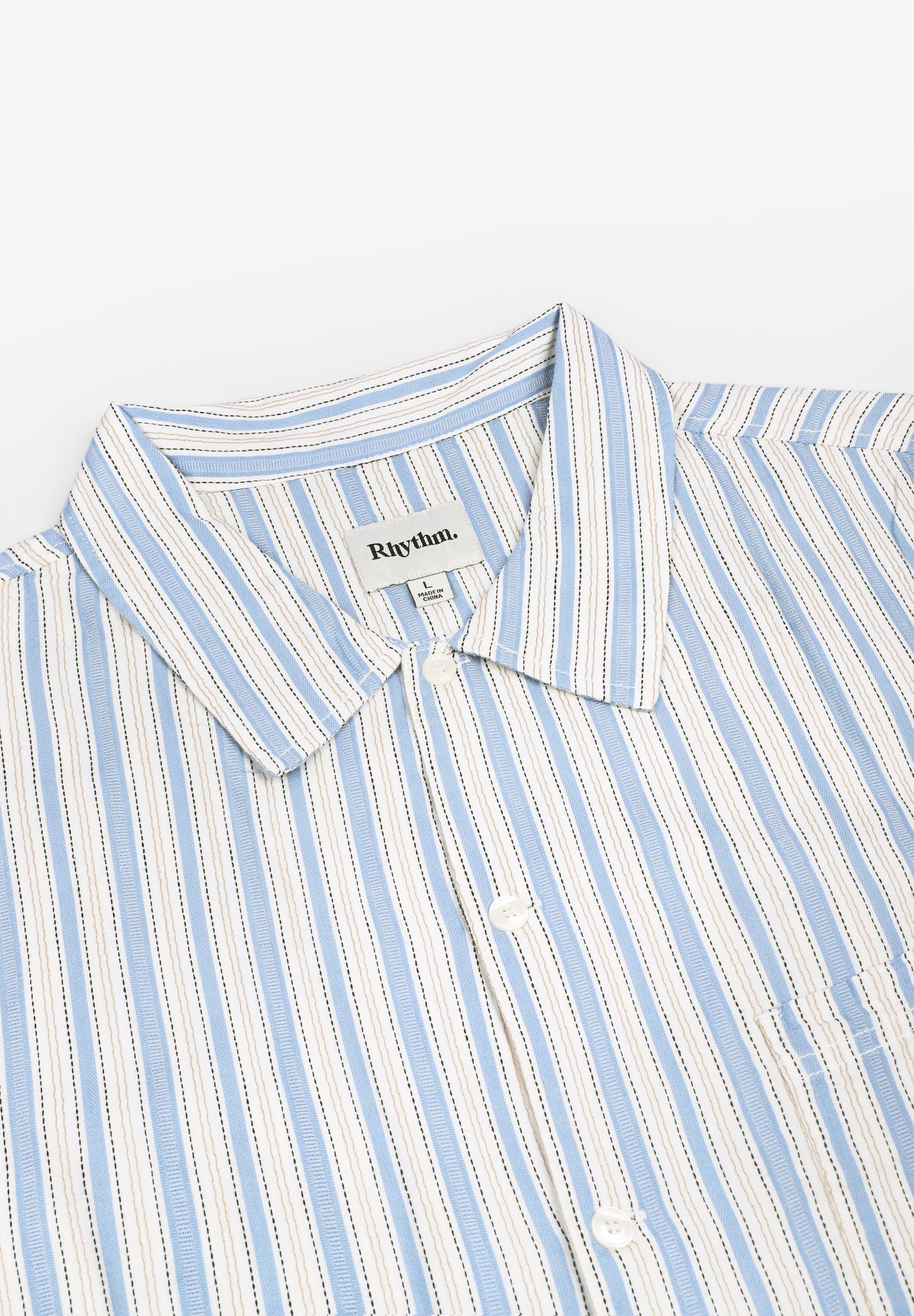 RHYTHM | STRIPE LS SHIRT