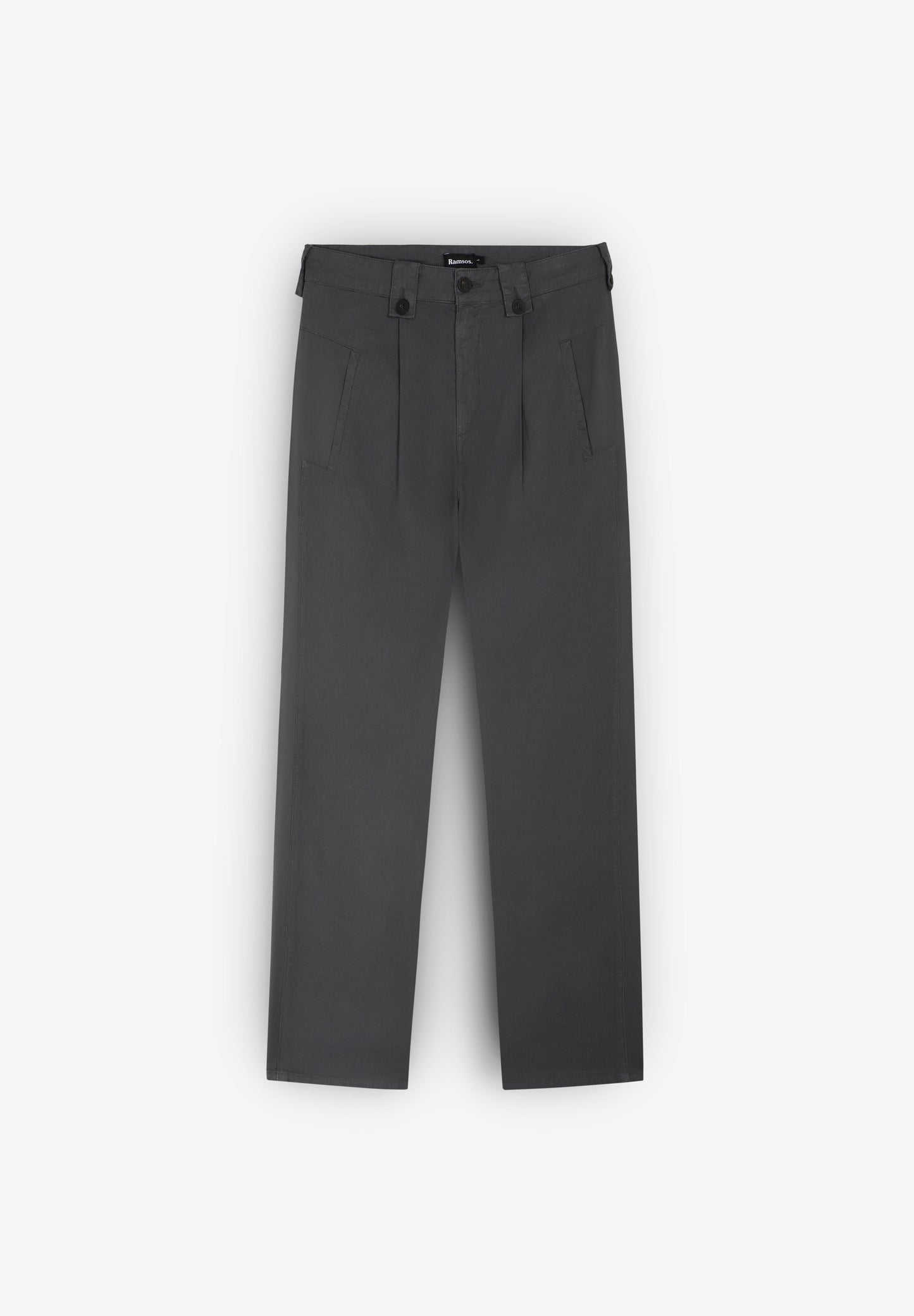 RAMSOS | CALÇAS PLISSADAS DE LINHO MODERN