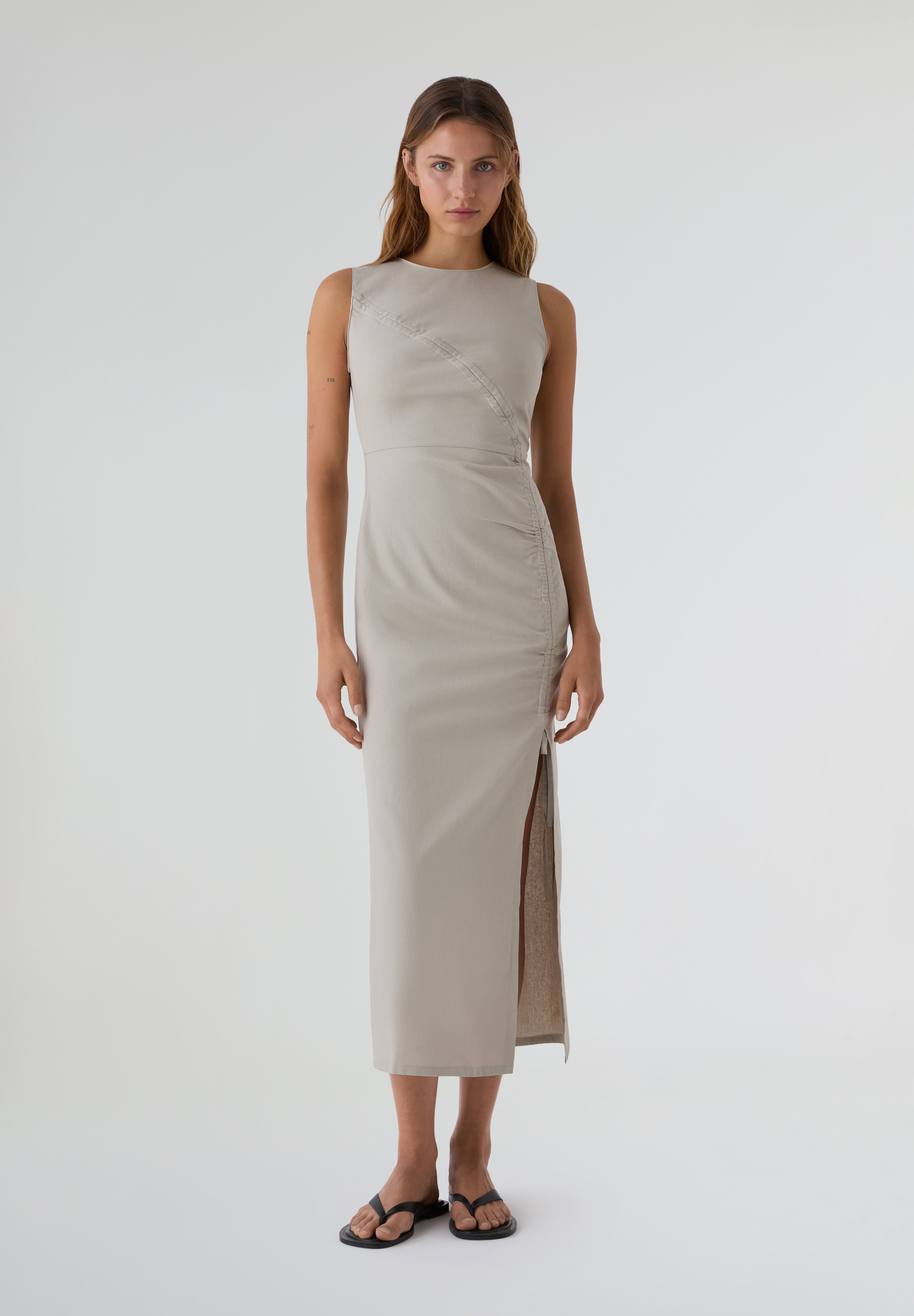 RAMSOS | VESTIDO COMPRIDO GATHERED