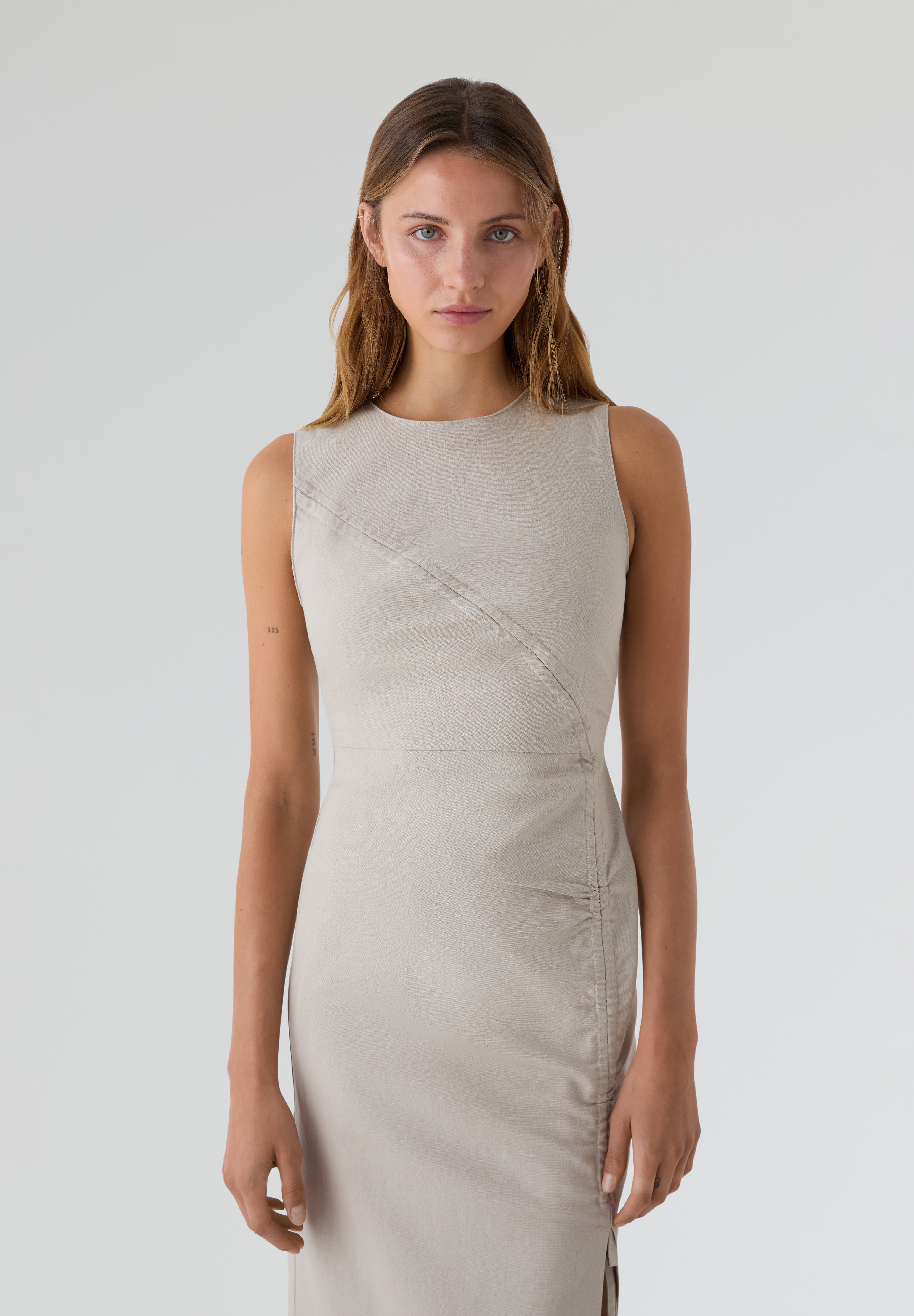 RAMSOS | VESTIDO COMPRIDO GATHERED
