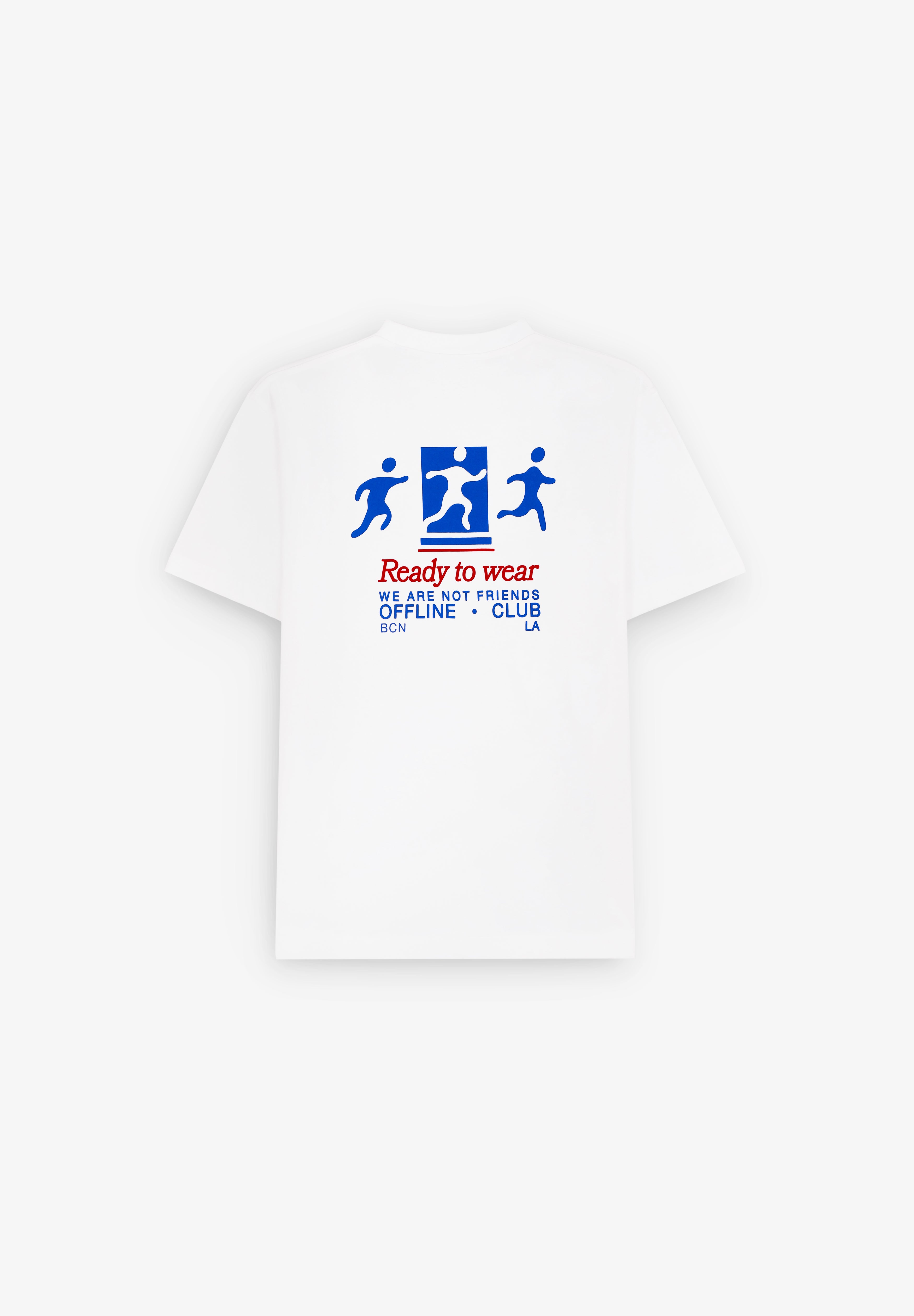 WE ARE NOT FRIENDS | READY TO SPORT T-SHIRT