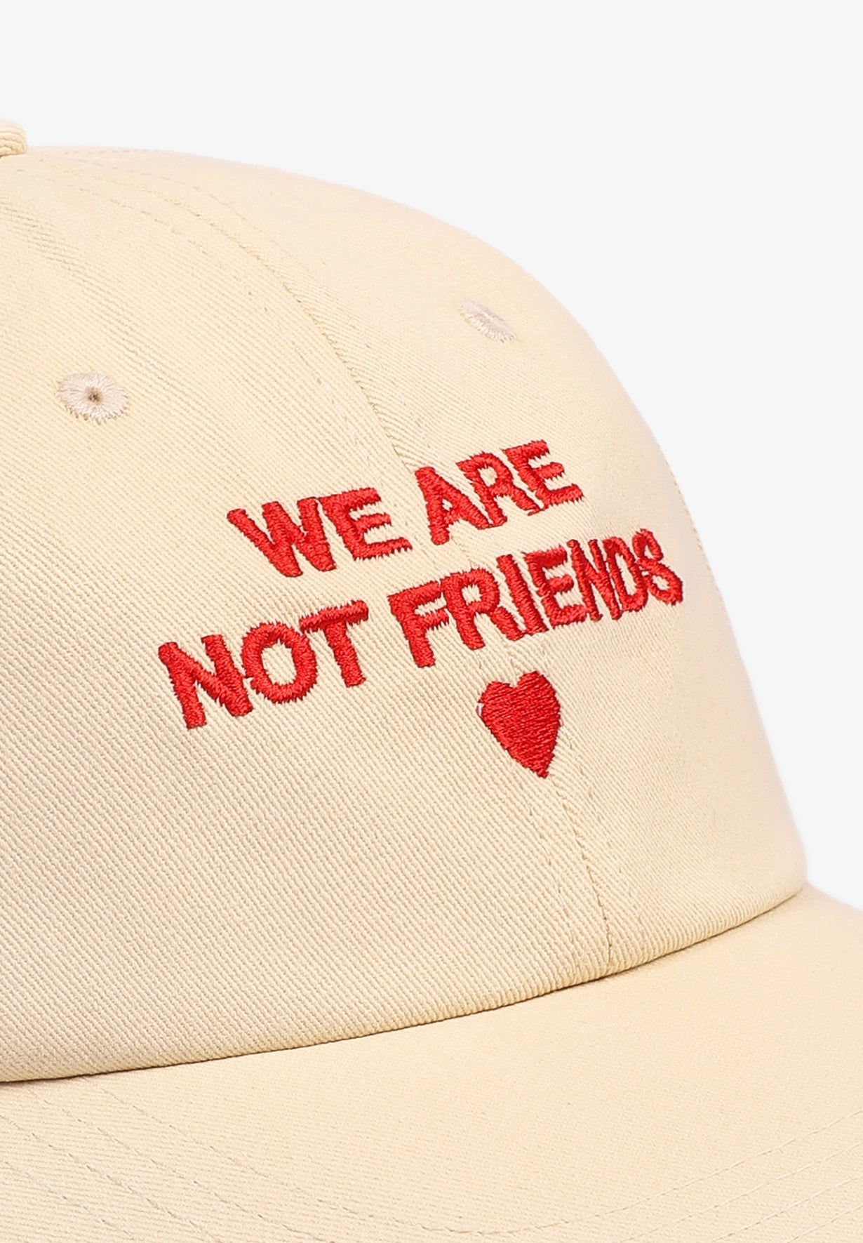 WE ARE NOT FRIENDS | BOLD LOVE HAT
