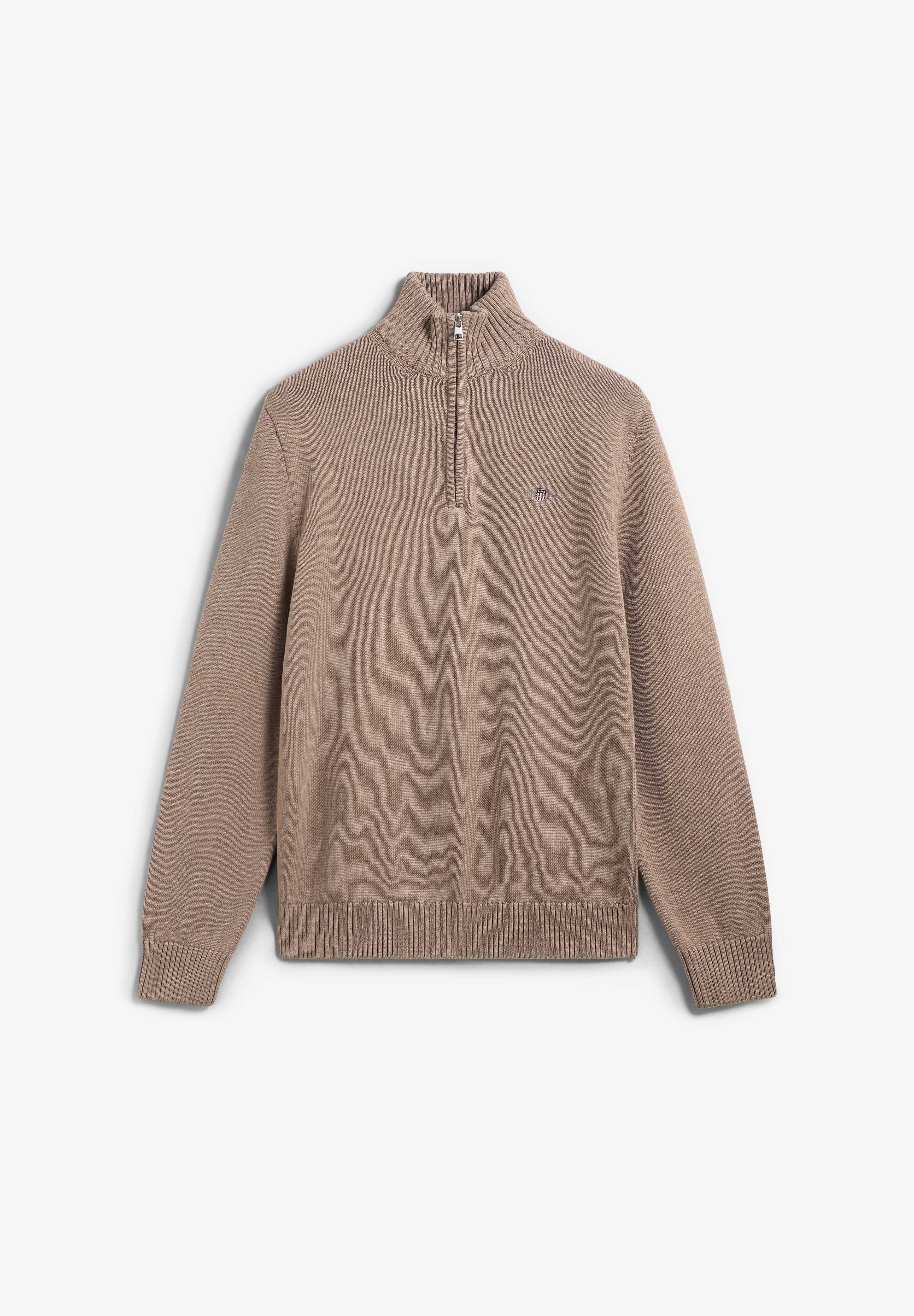 GANT | CASUAL COTTON HALF ZIP