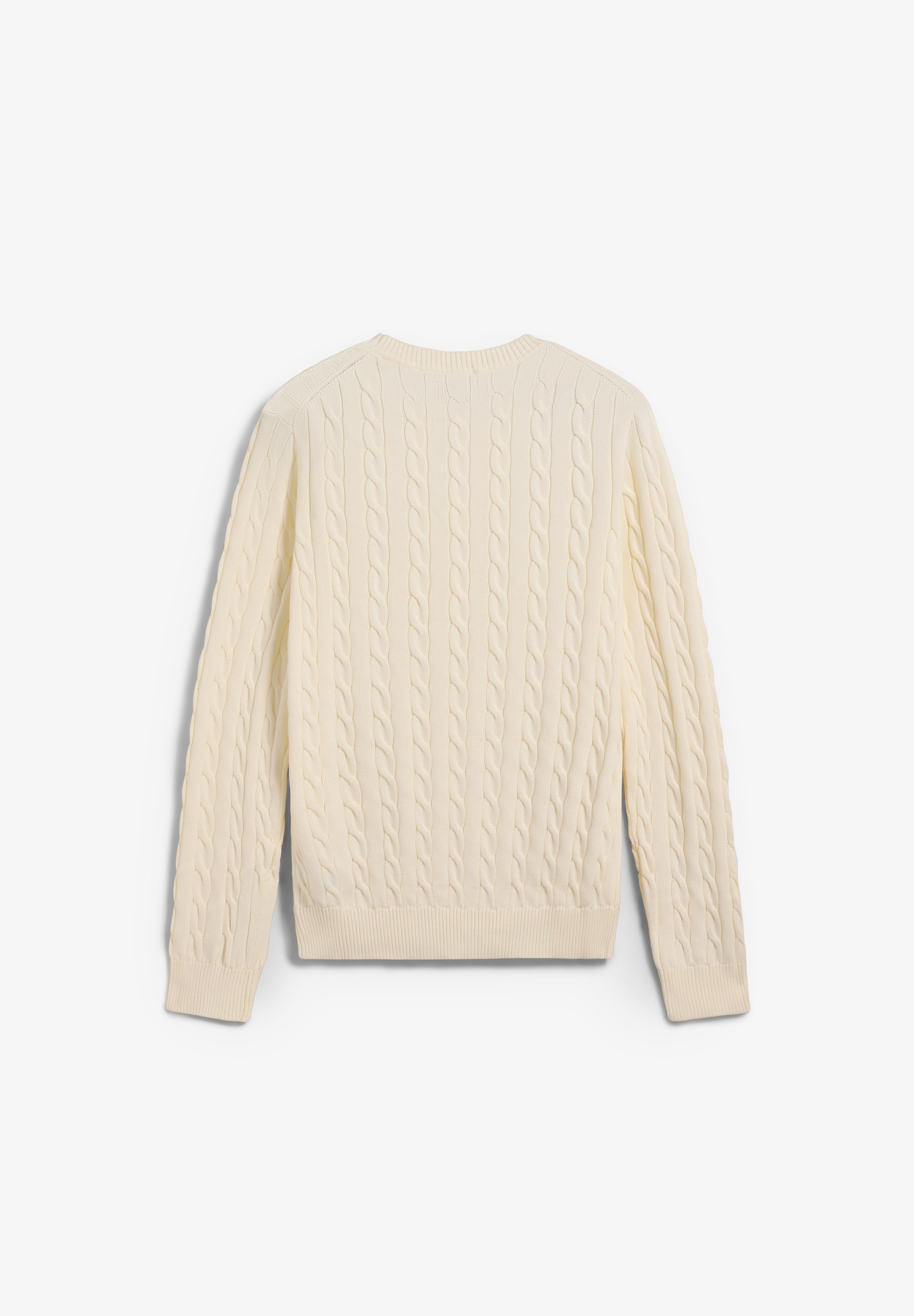 GANT | SWEATER DE MALHA DE CABO E DECOTE REDONDO