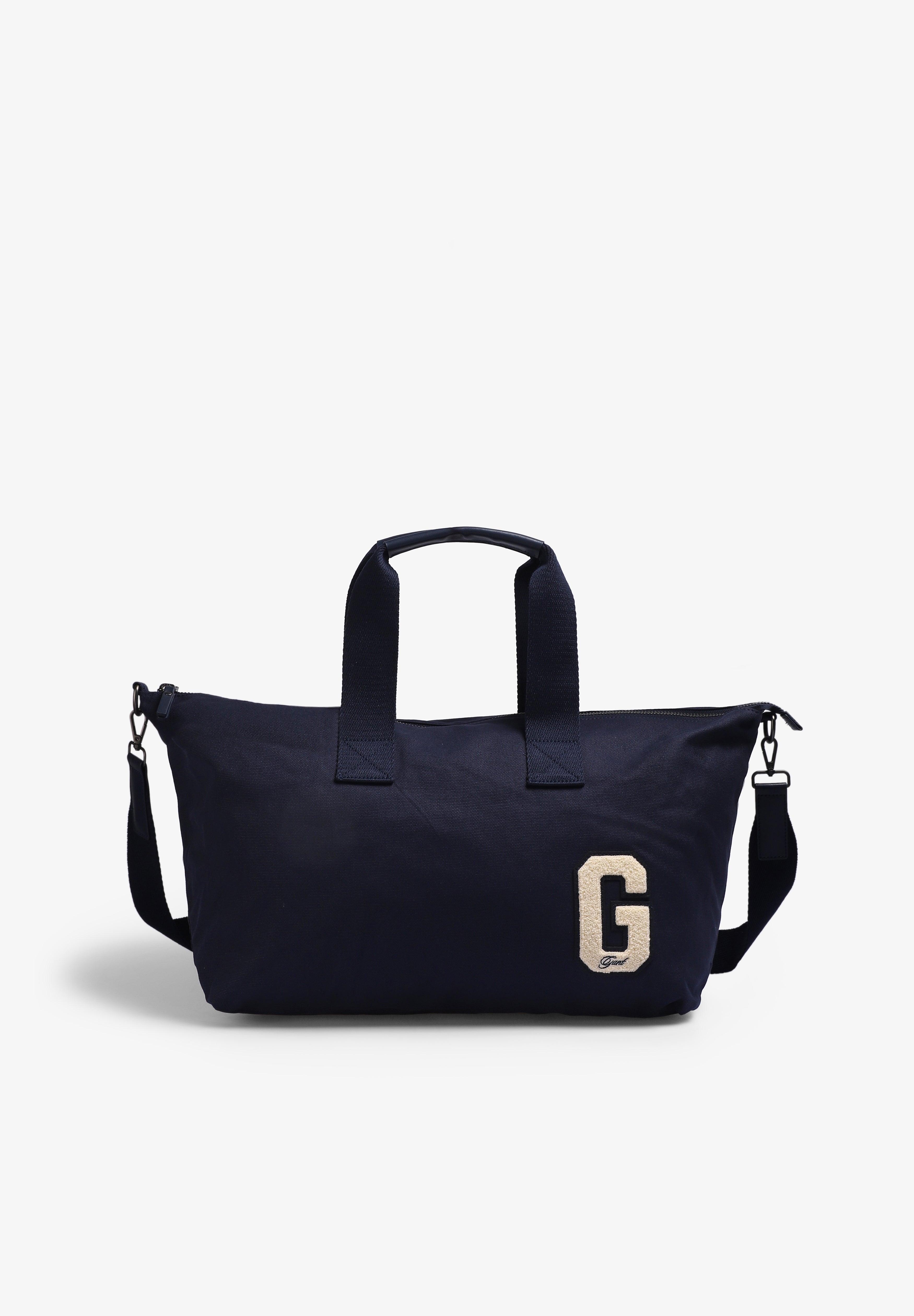 GANT | G BADGE COTTON CANVAS DUFFLE BAG