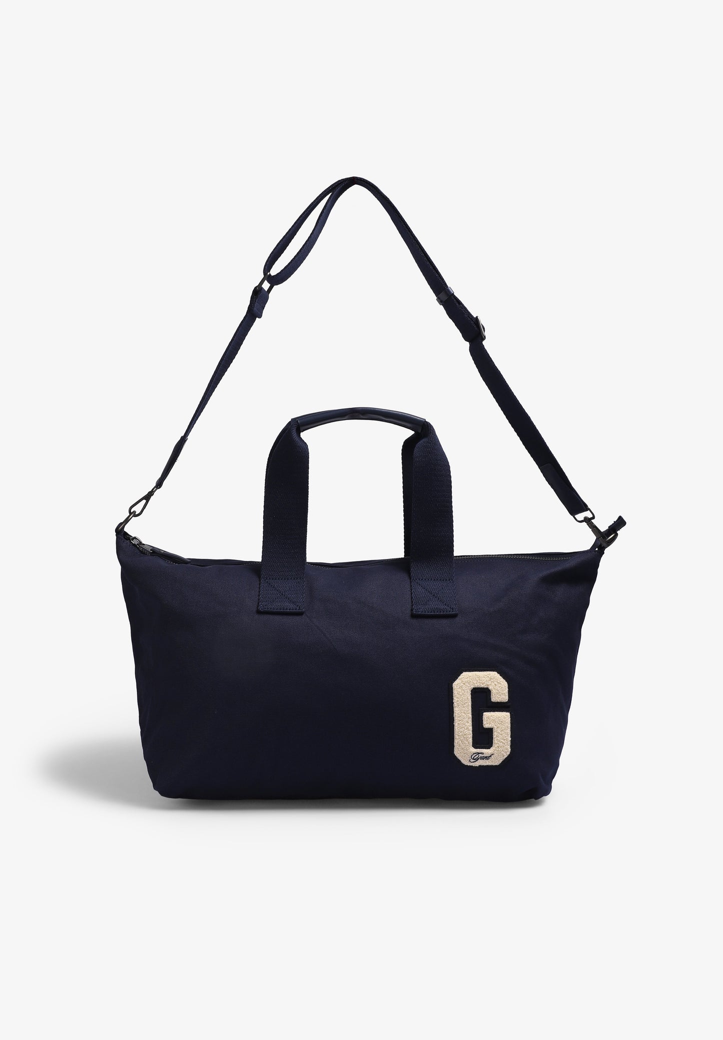 GANT | G BADGE COTTON CANVAS DUFFLE BAG