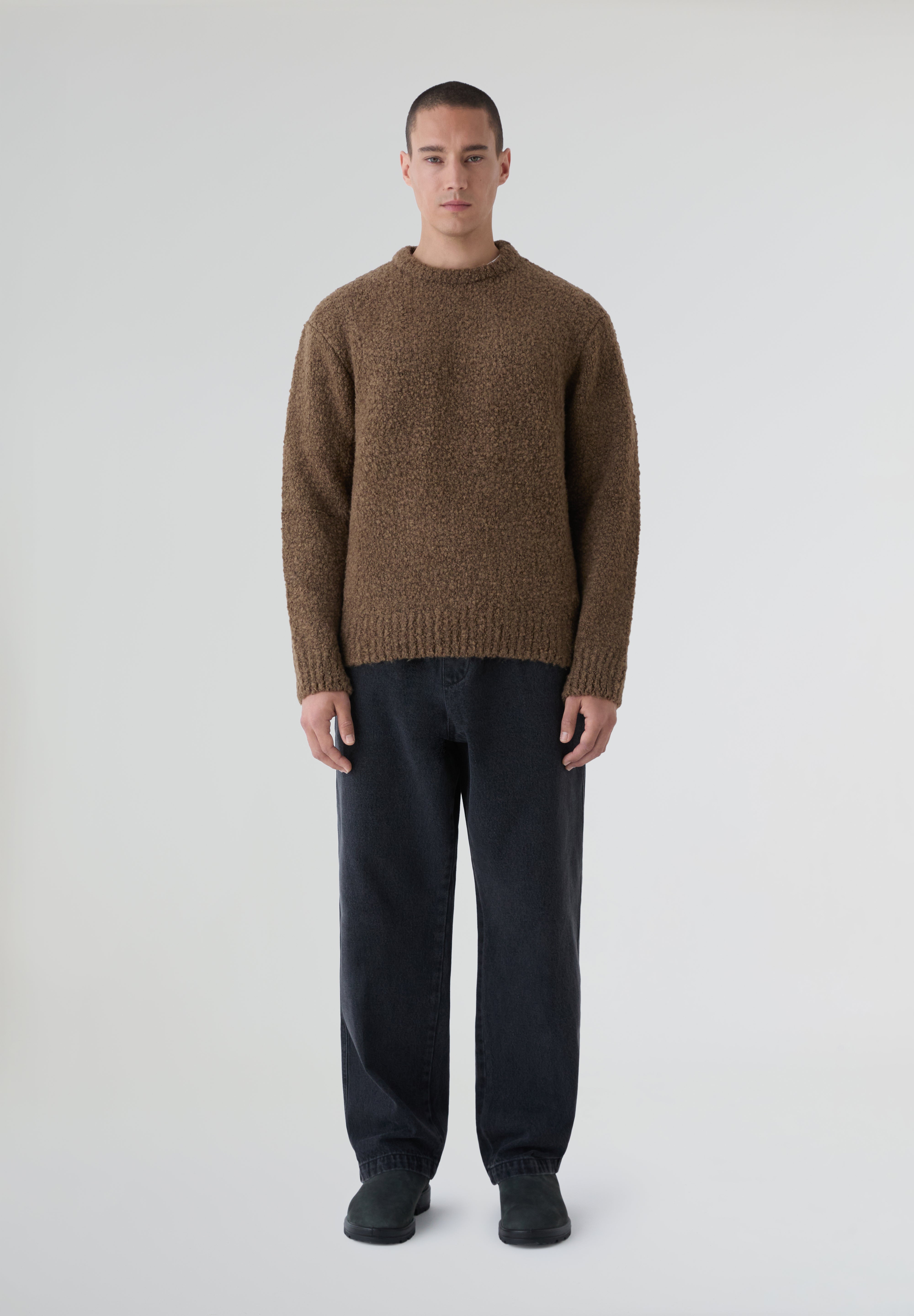EDWIN | SWEATER COM TEXTURA DUN