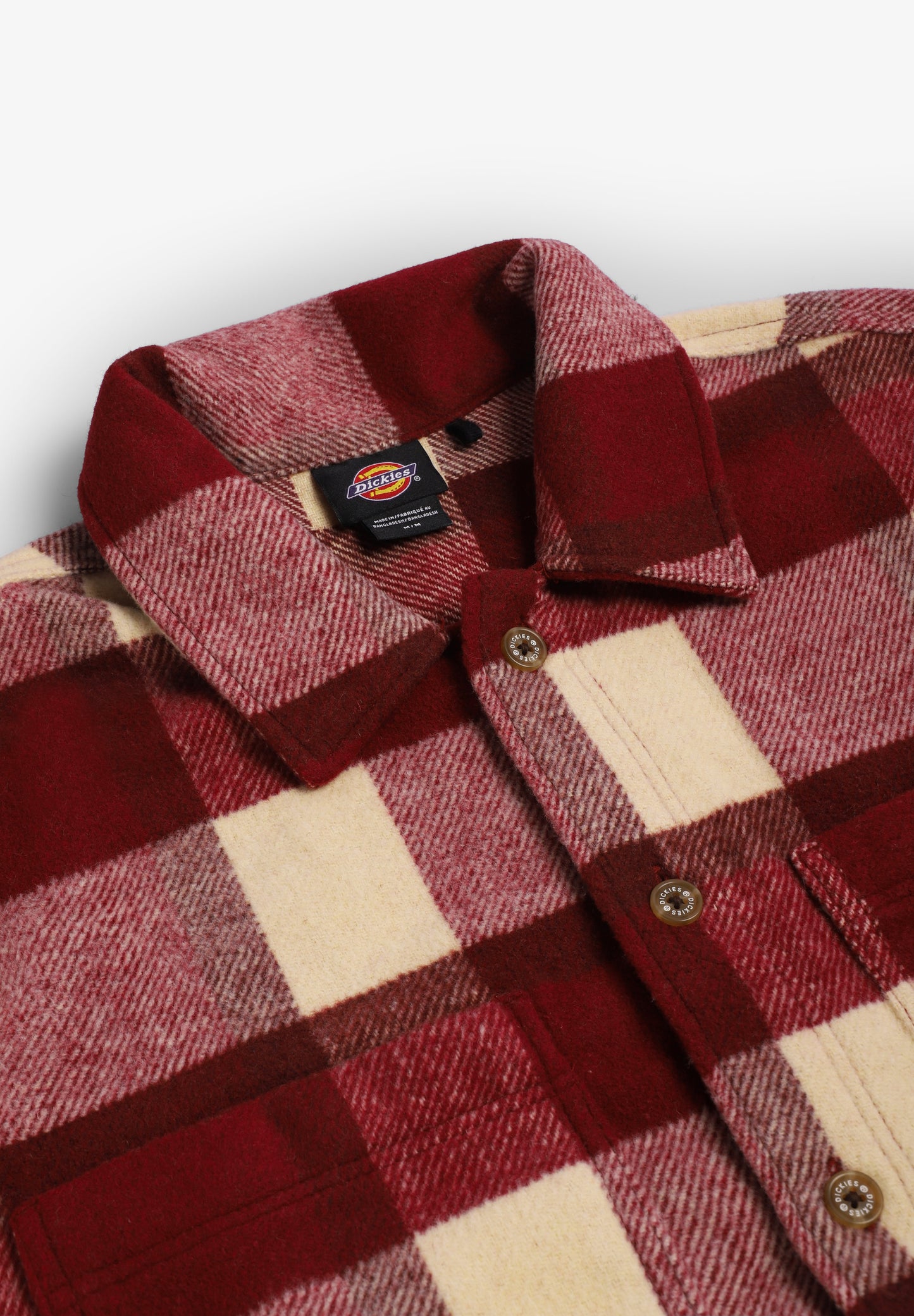 DICKIES | PLAID COALING LS SHIRT