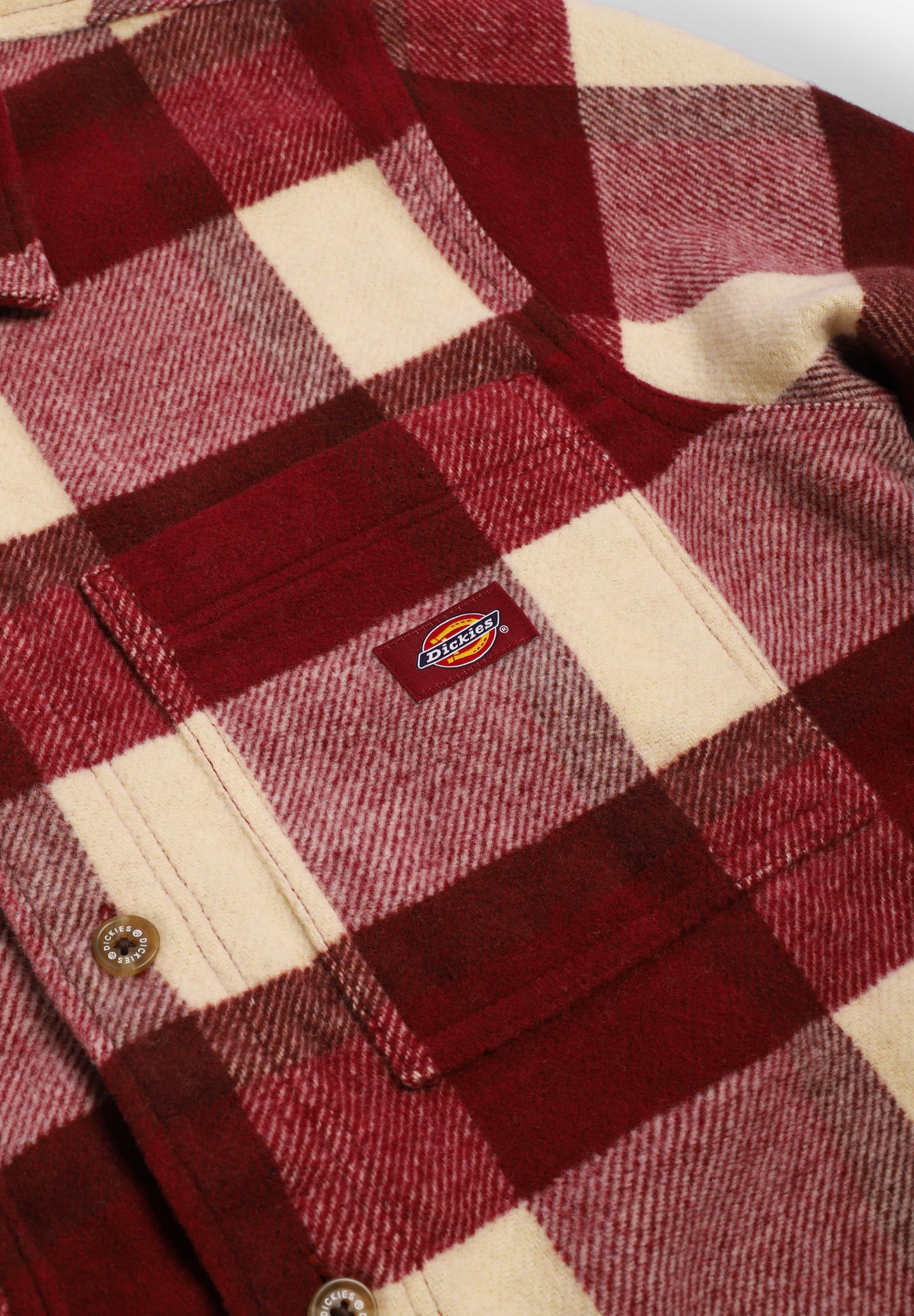 DICKIES | PLAID COALING LS SHIRT