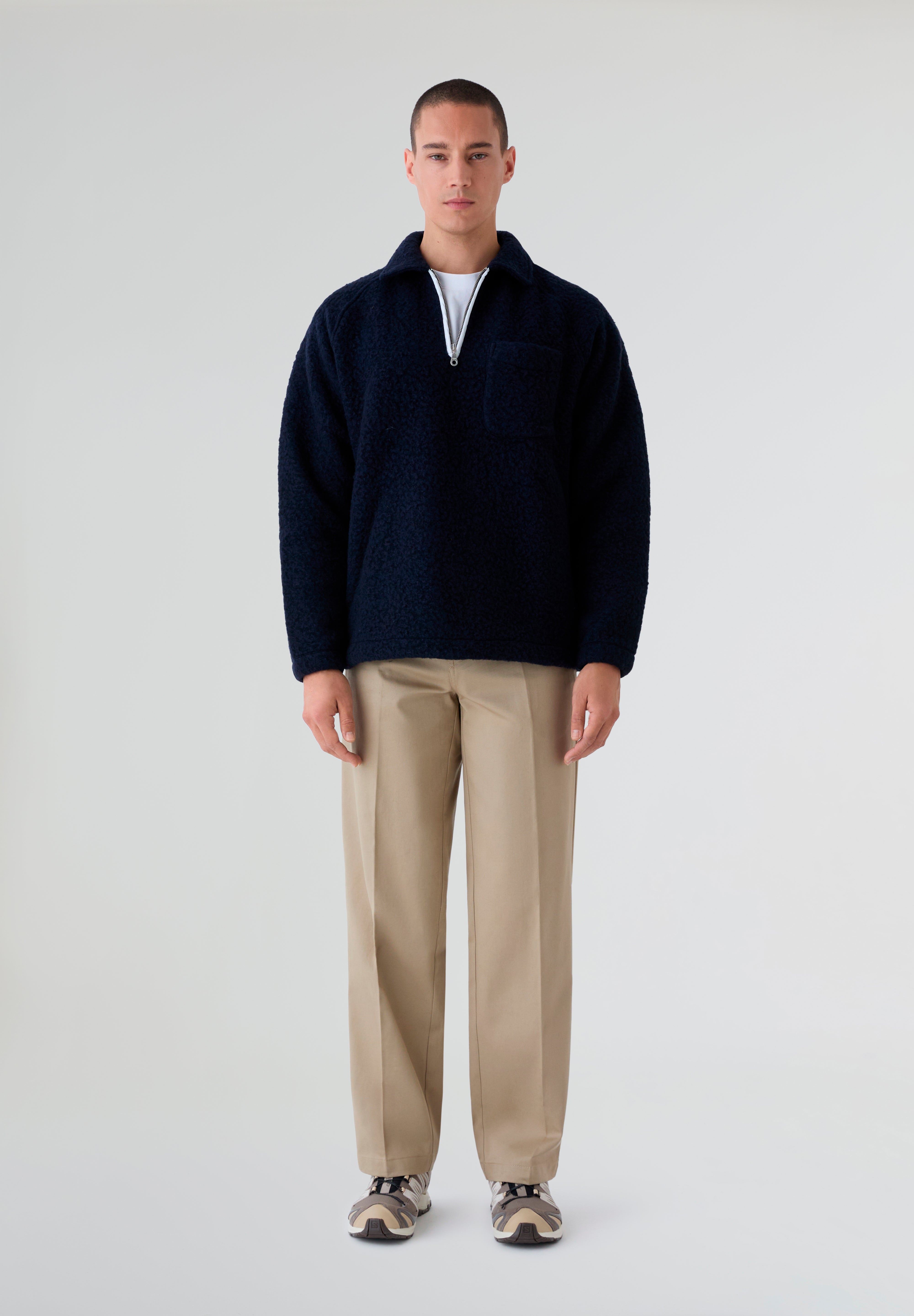 EDMMOND STUDIOS | CAMISA POLO FECHO DE CORRER UNCONVETIONAL