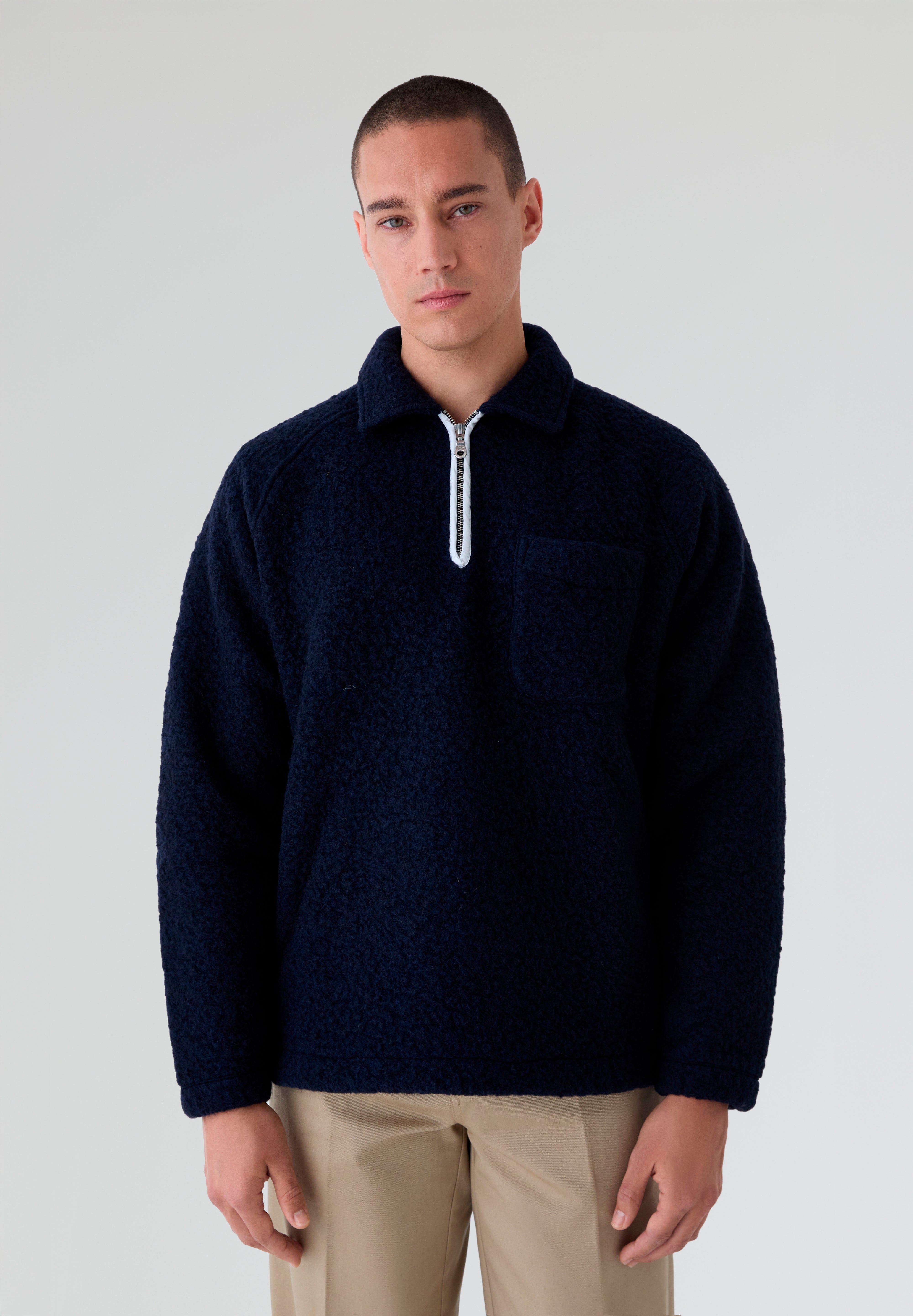 EDMMOND STUDIOS | CAMISA POLO FECHO DE CORRER UNCONVETIONAL