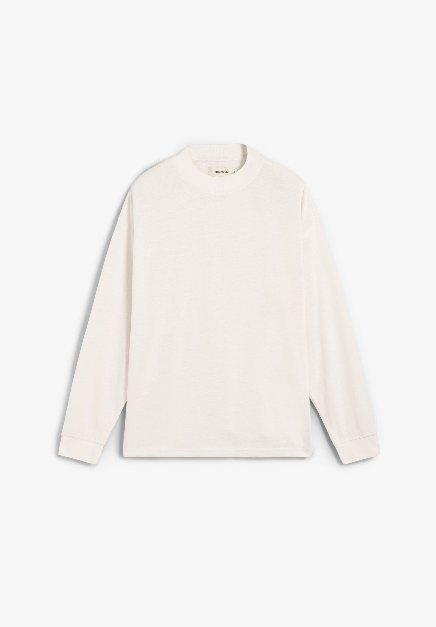 THINKING MU | SNOW WHITE HEMP FREIRE T-SHIRT