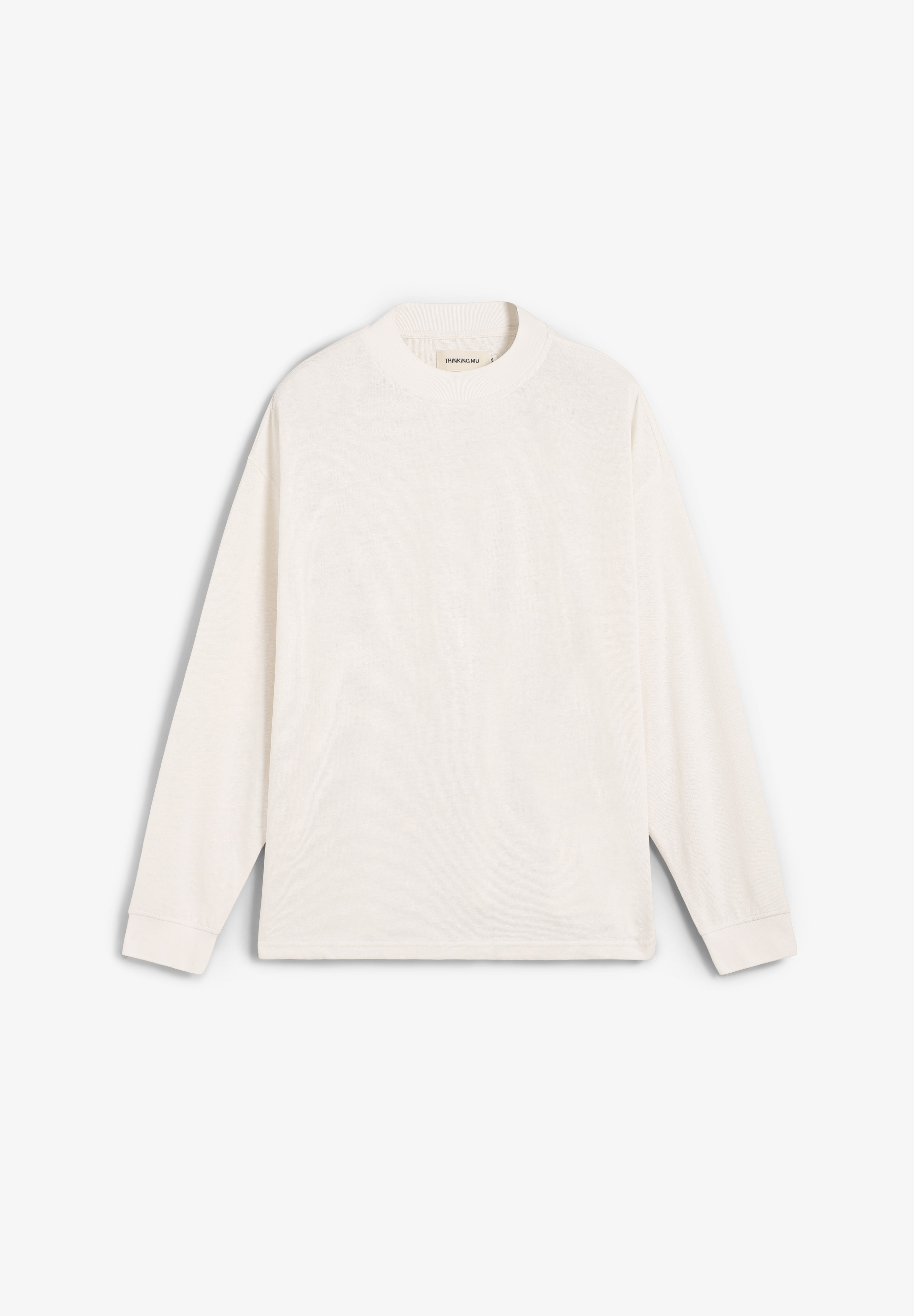 THINKING MU | SNOW WHITE HEMP FREIRE T-SHIRT