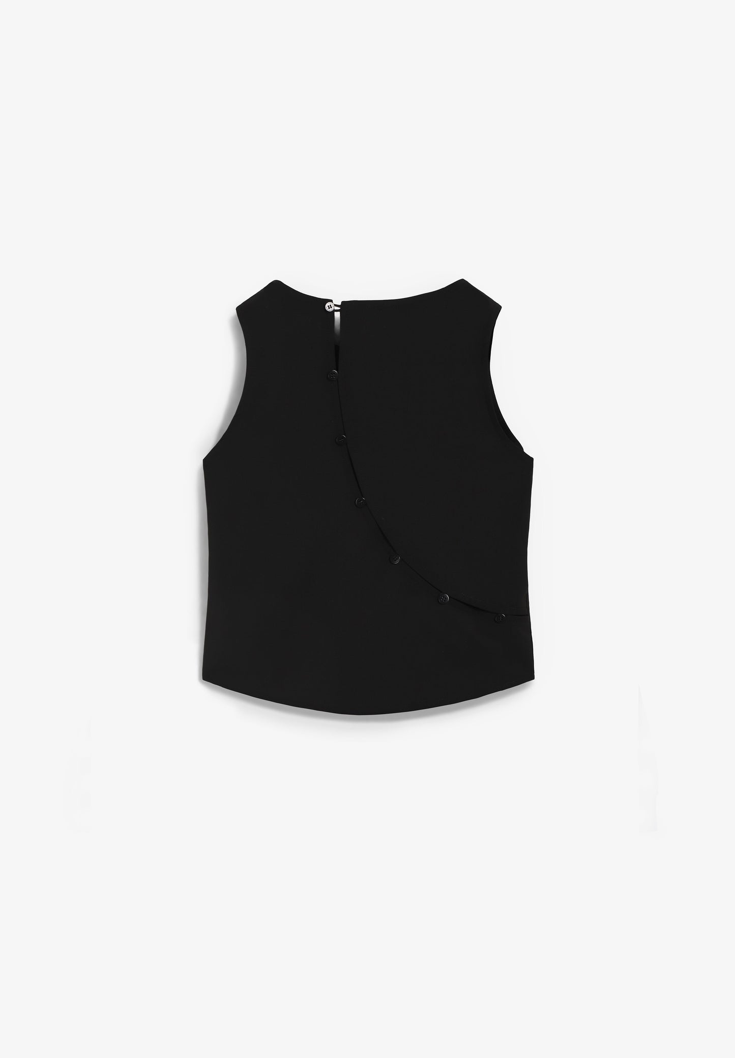 THINKING MU | BLACK SEANA TOP