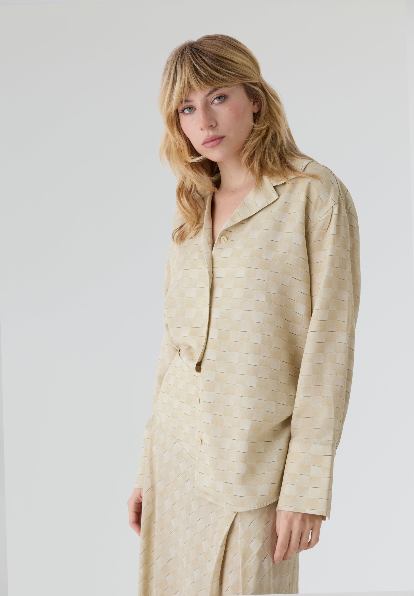 THINKING MU | BLUSA JULIA PRINTED SIRA