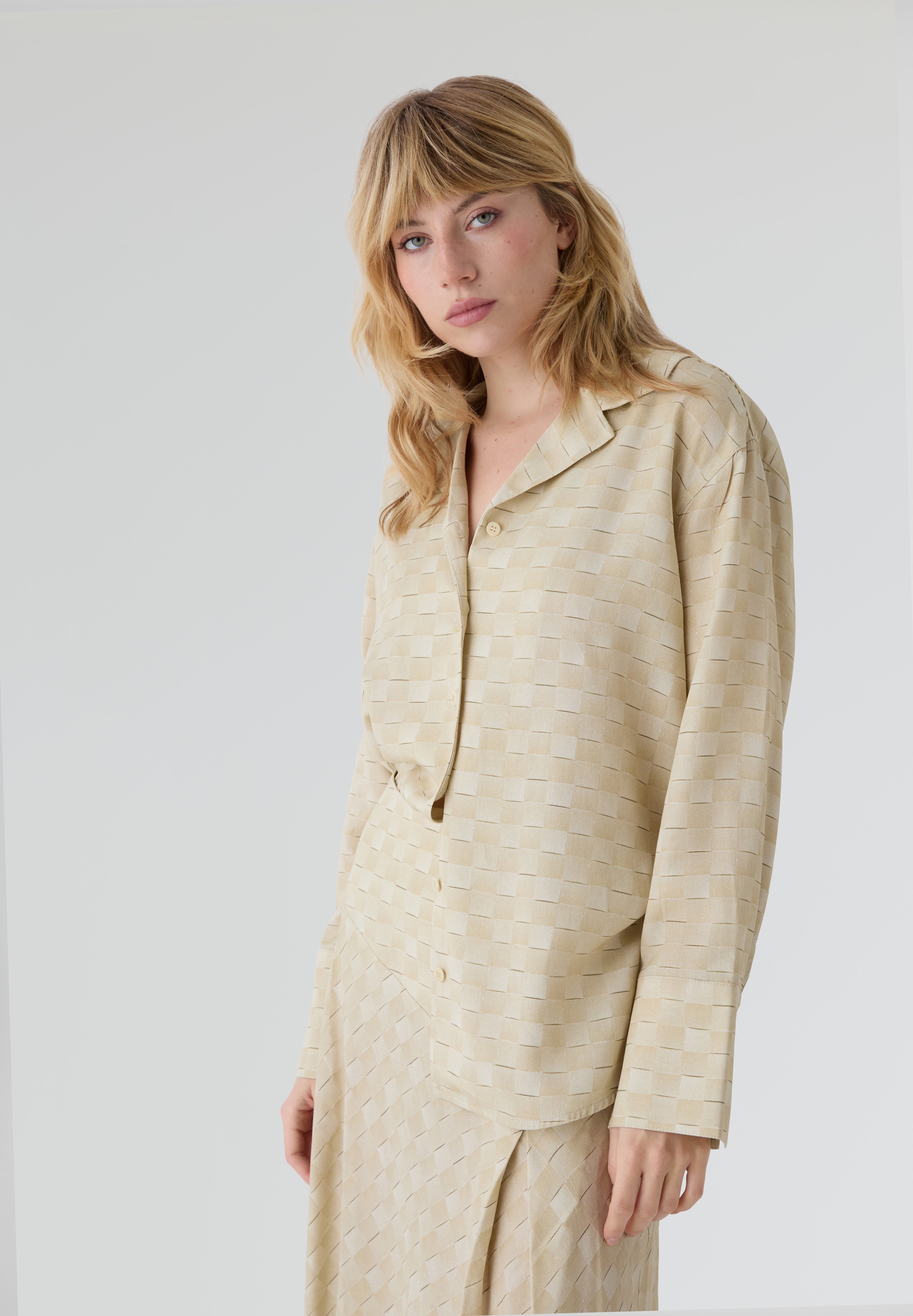 THINKING MU | BLUSA JULIA PRINTED SIRA