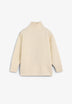 THINKING MU | ECRU IMOGEN KNITTED SWEATER