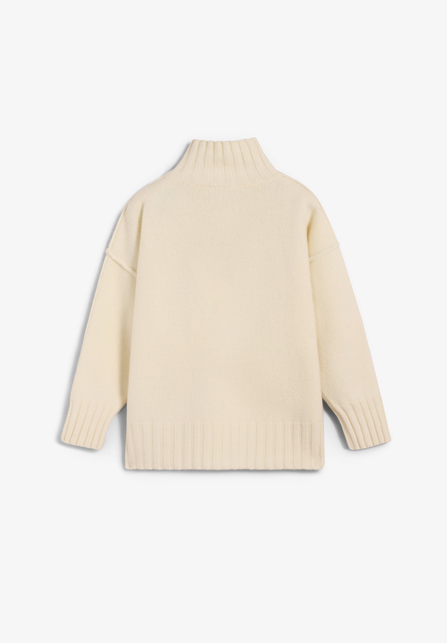 THINKING MU | ECRU IMOGEN KNITTED SWEATER