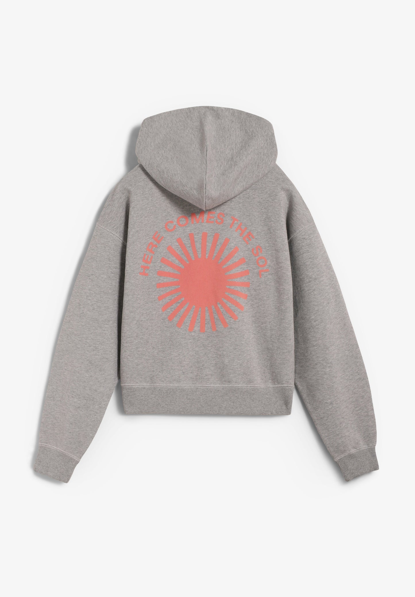 THINKING MU | RETRO SOL GREY MELANGE VALERIA SWEATSHIRT