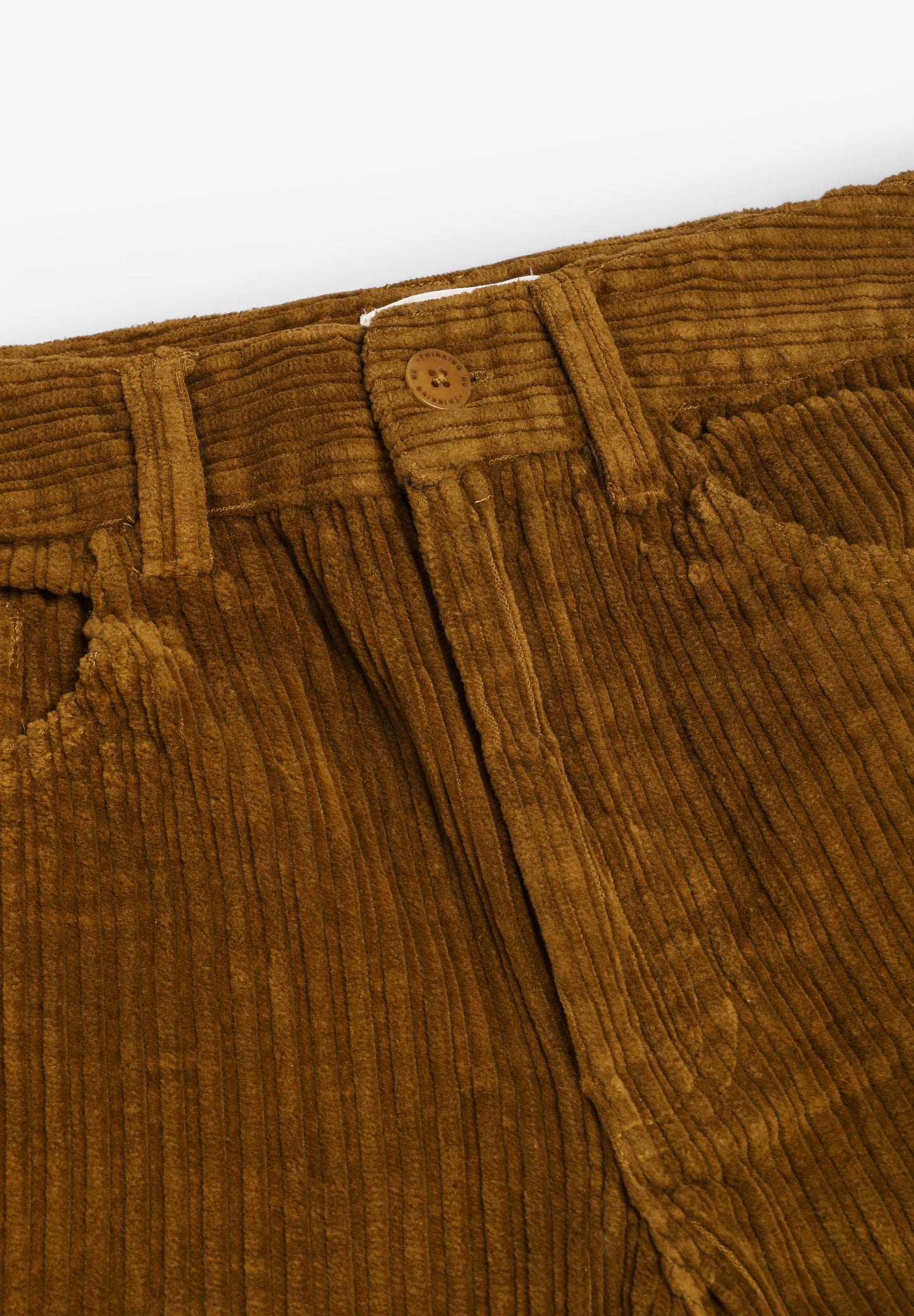 THINKING MU | LIGHT OAK CORDUROY HEDDA PANTS
