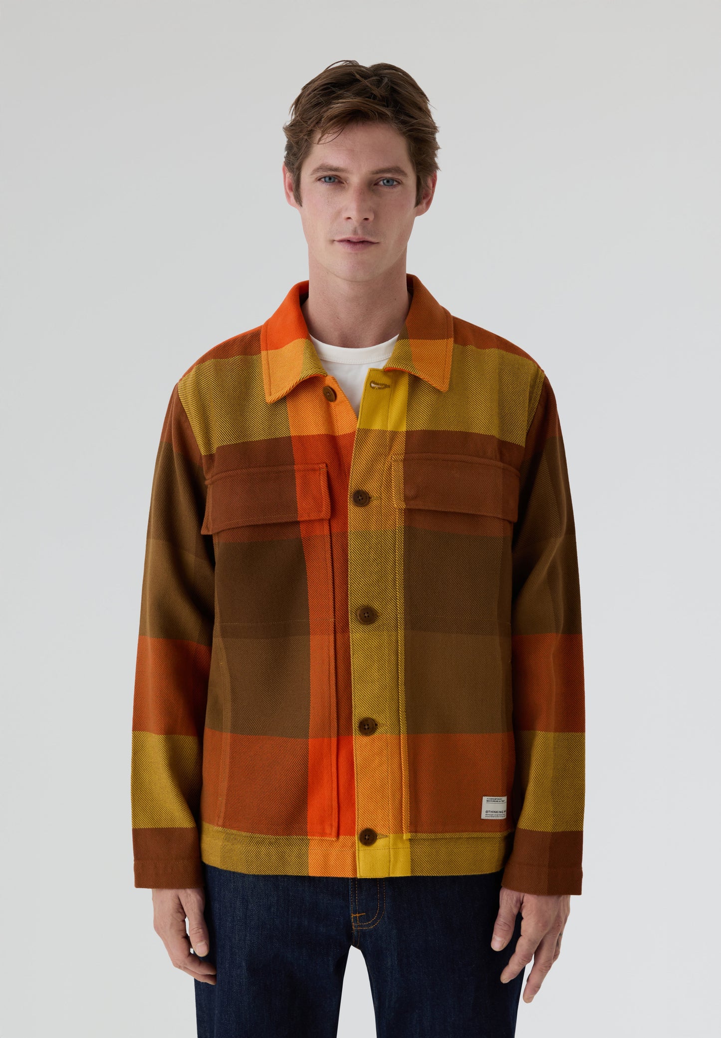 THINKING MU | CREEK BLANKET OMAR SHIRT