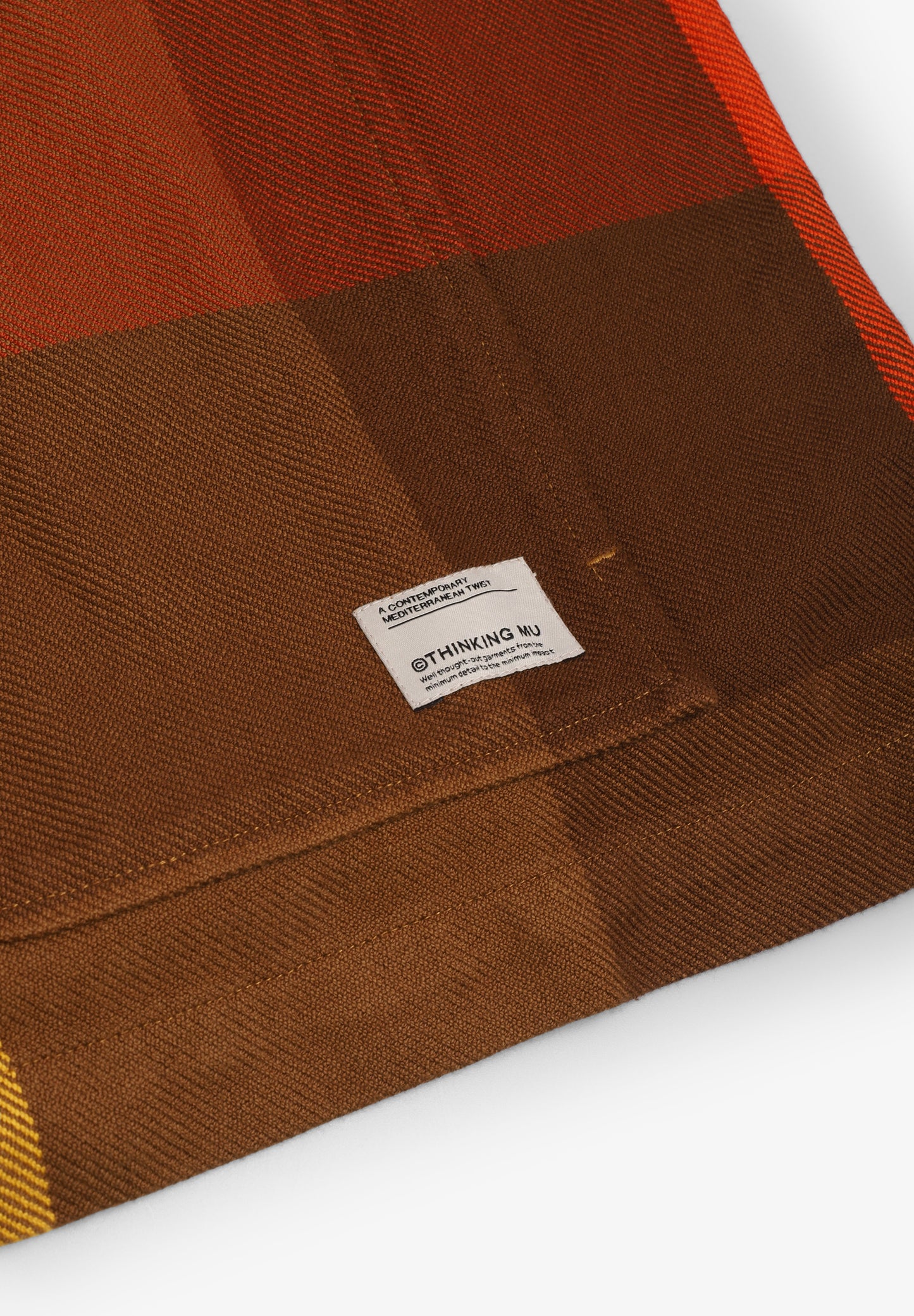 THINKING MU | CREEK BLANKET OMAR SHIRT