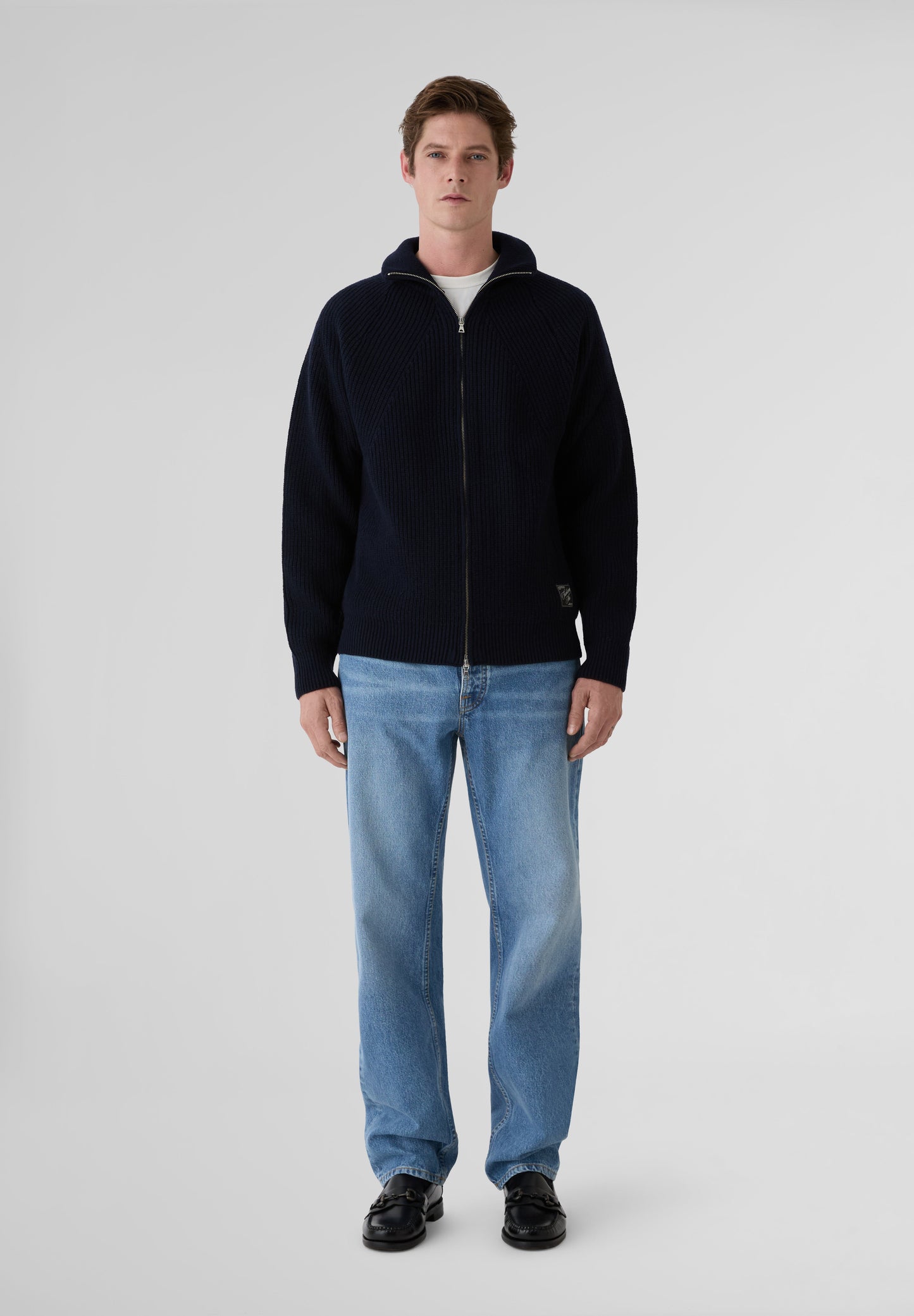 THINKING MU | SWEATER DE MALHA NAVY EKAIZ