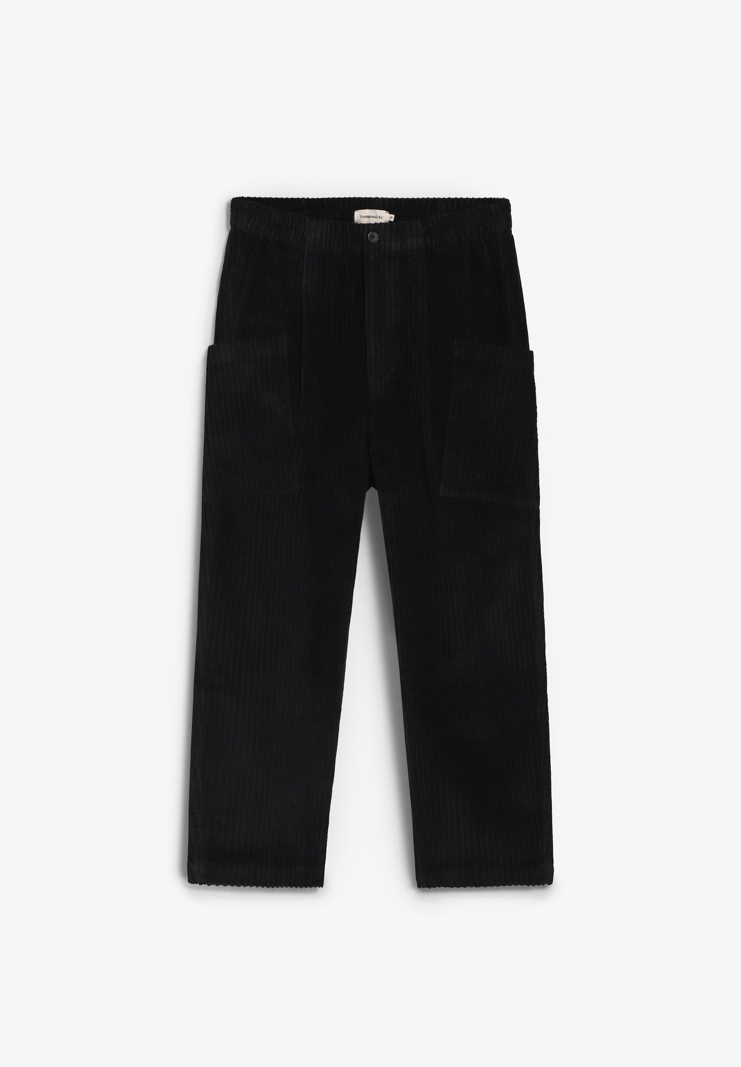 THINKING MU | NAVY CORDUROY MAX PANTS