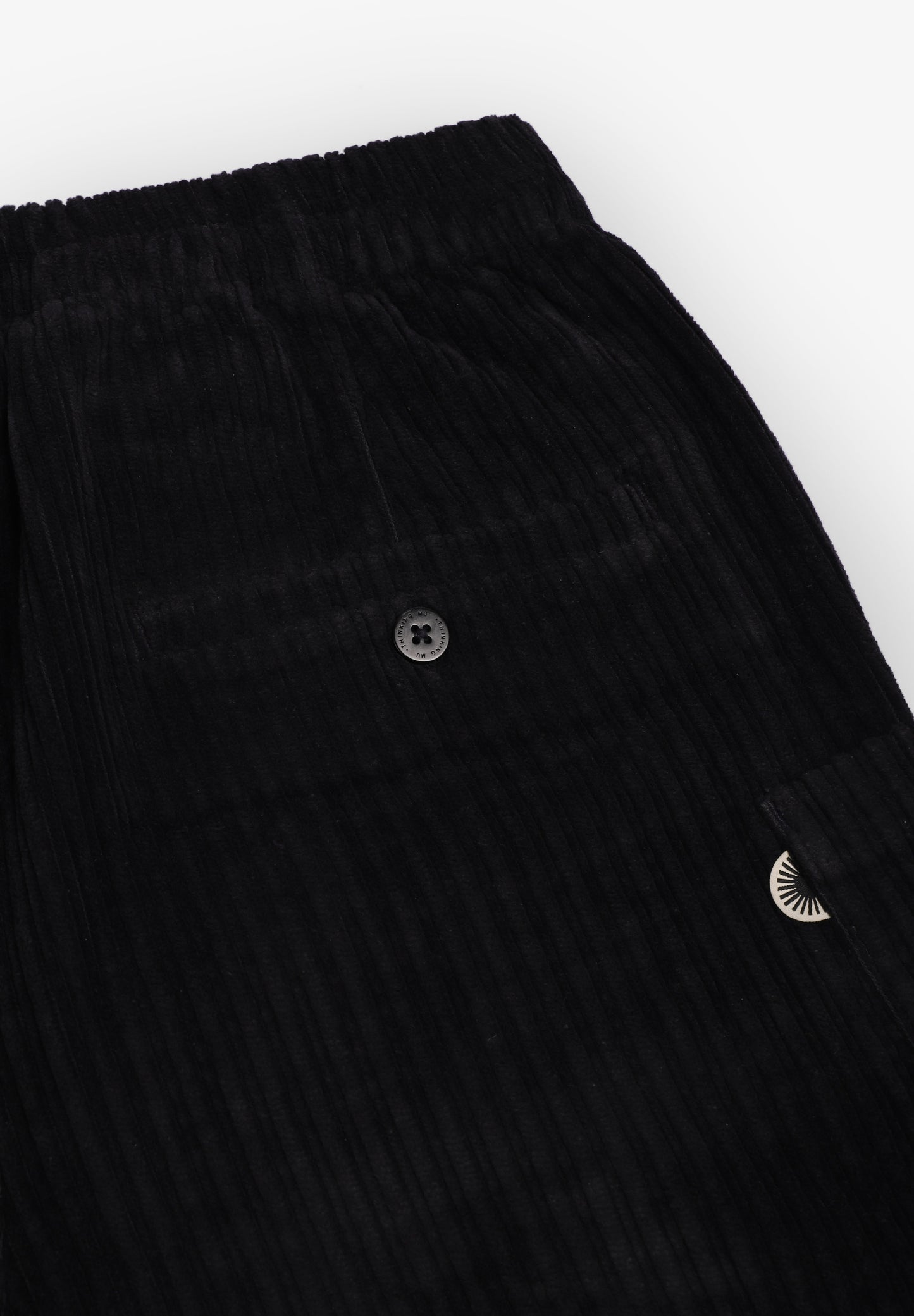 THINKING MU | NAVY CORDUROY MAX PANTS