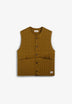 THINKING MU | LIGHT OAK JON VEST