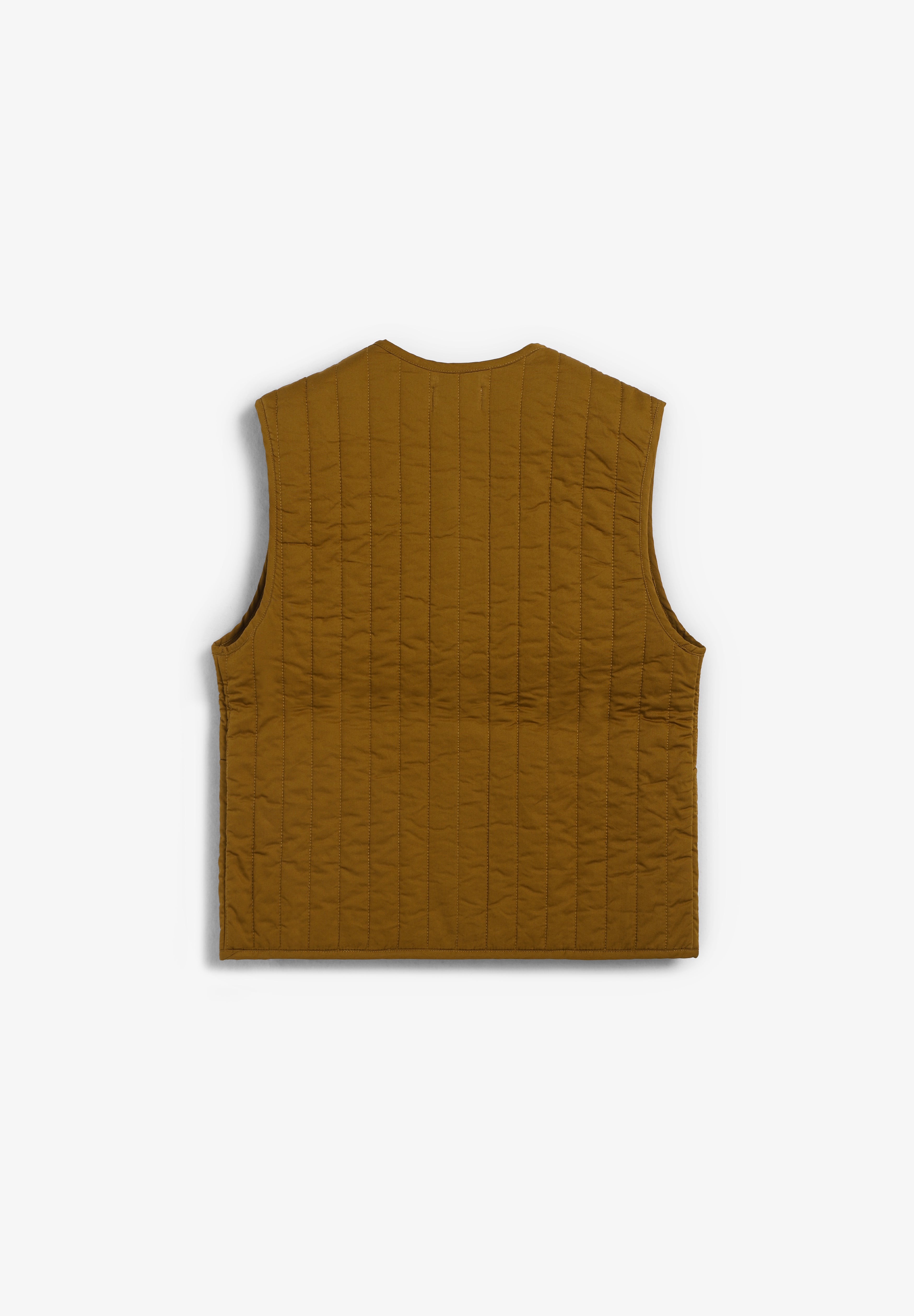 THINKING MU | LIGHT OAK JON VEST