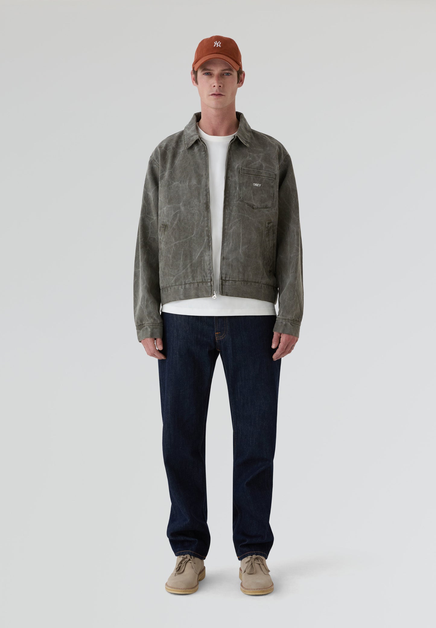 OBEY | CARDIGAN WORKMAN ZIP