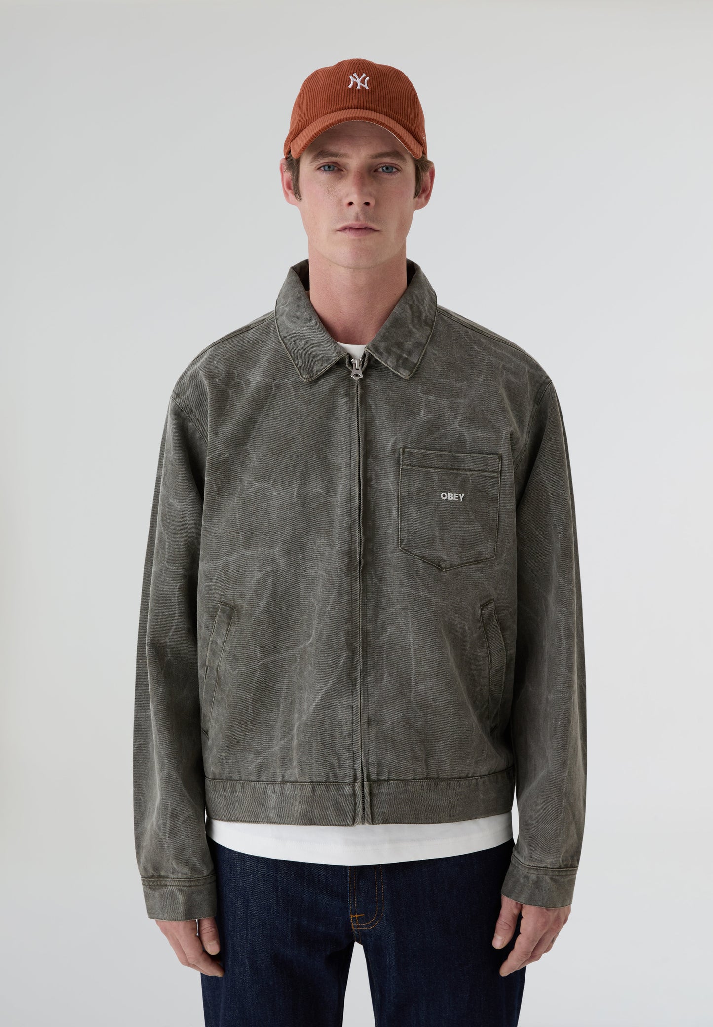 OBEY | CARDIGAN WORKMAN ZIP