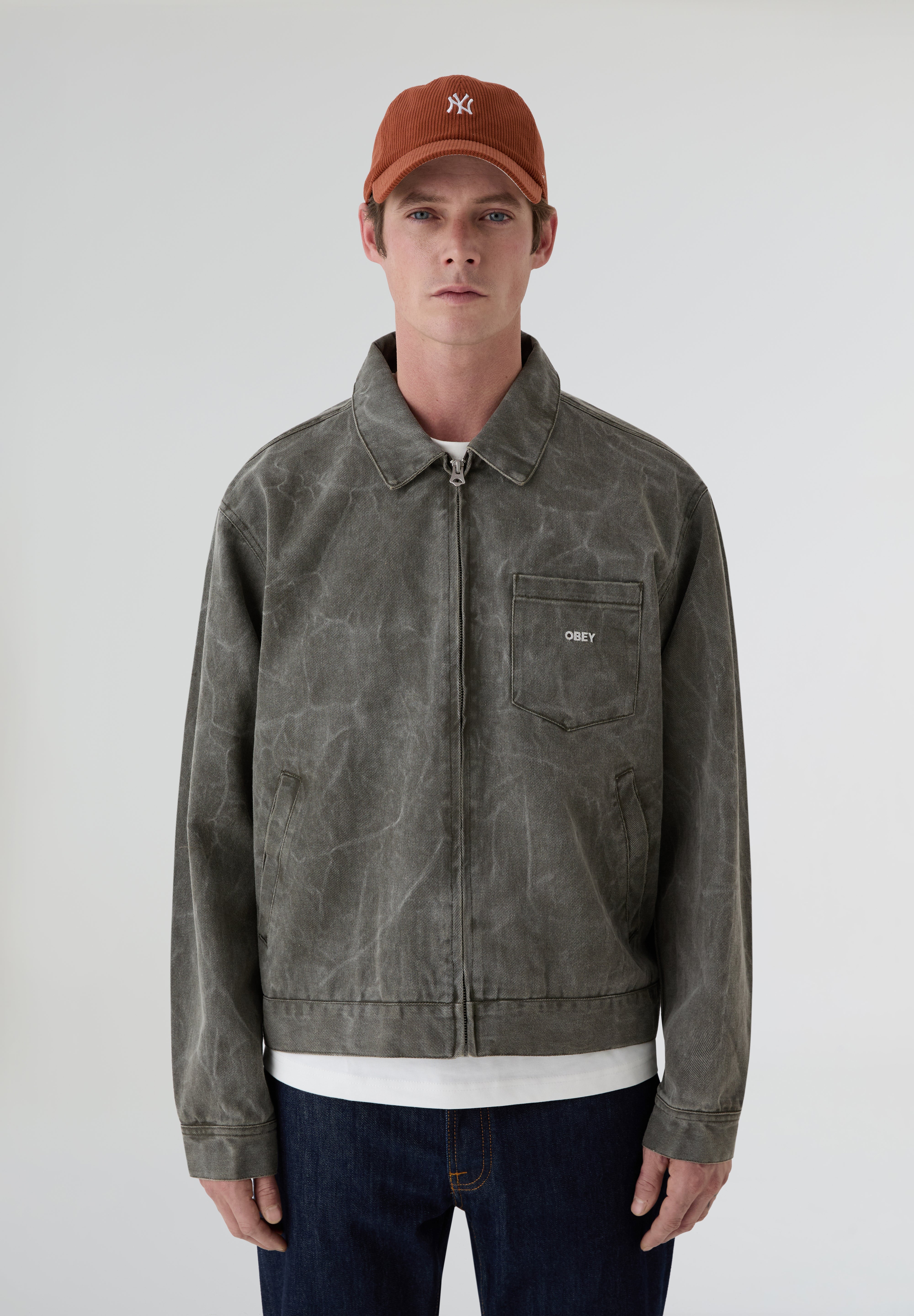 OBEY | CARDIGAN WORKMAN ZIP