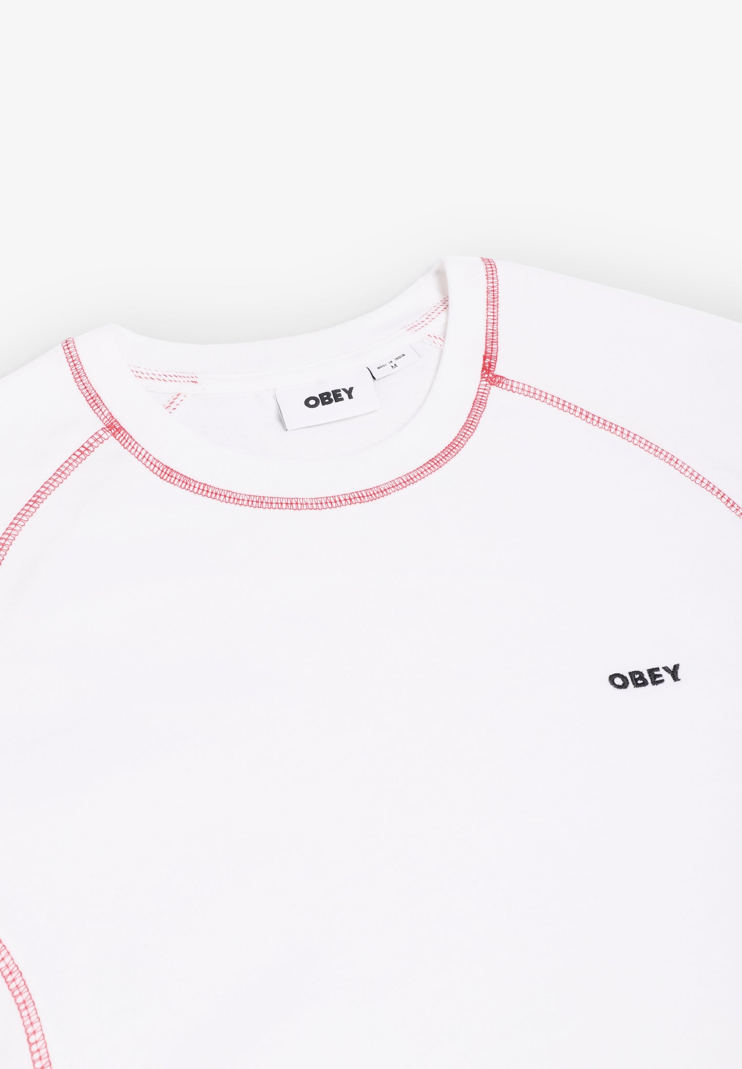 OBEY | AARON CONTRAST STITCH LS