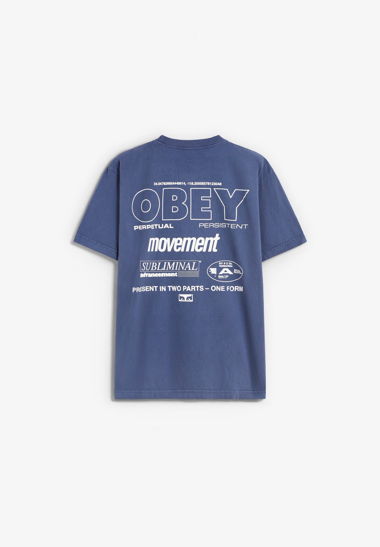 OBEY | T-SHIRT PERSISTENT MOVEMENT