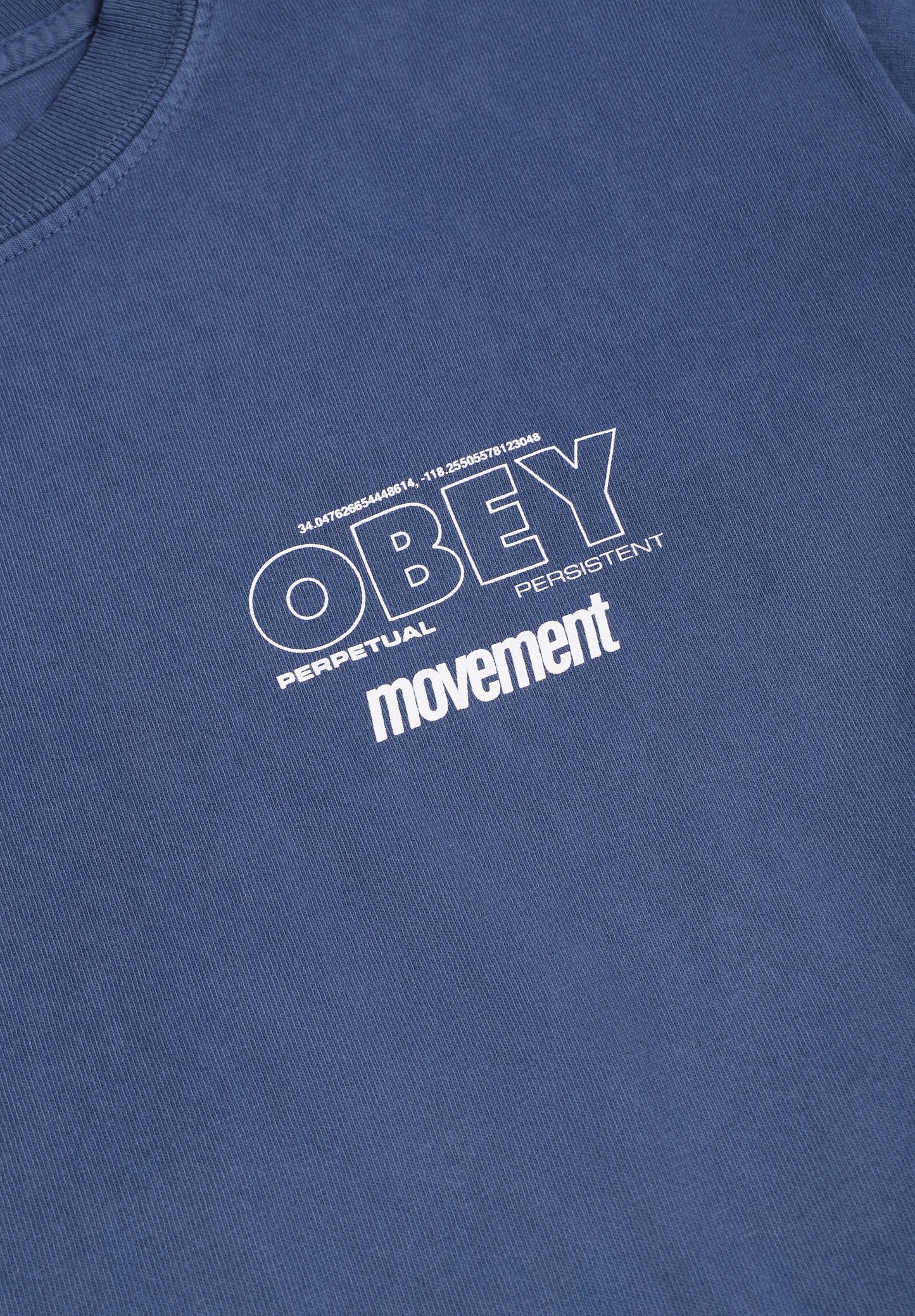 OBEY | T-SHIRT PERSISTENT MOVEMENT