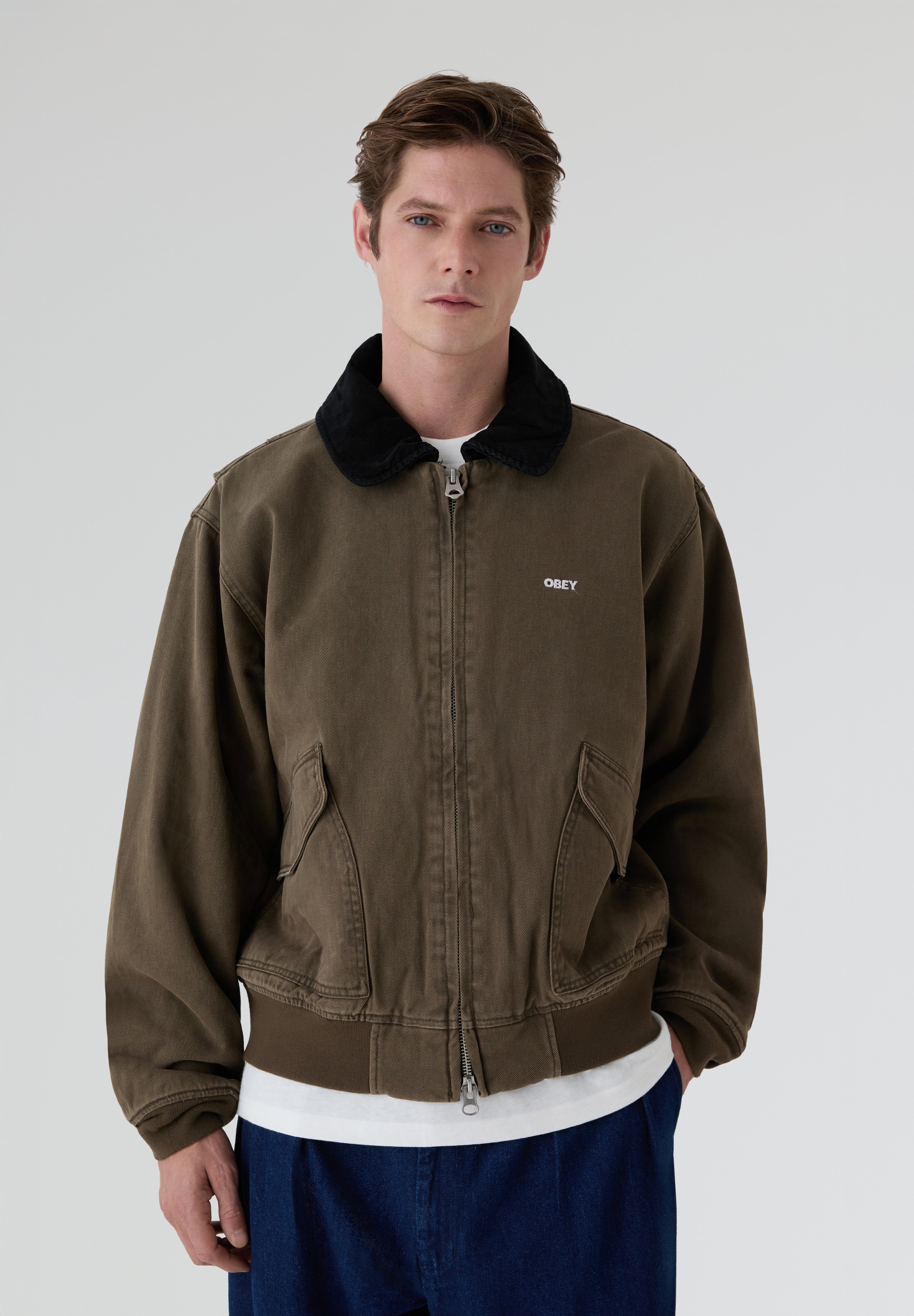 OBEY | CARDIGAN FADE WASH CWU