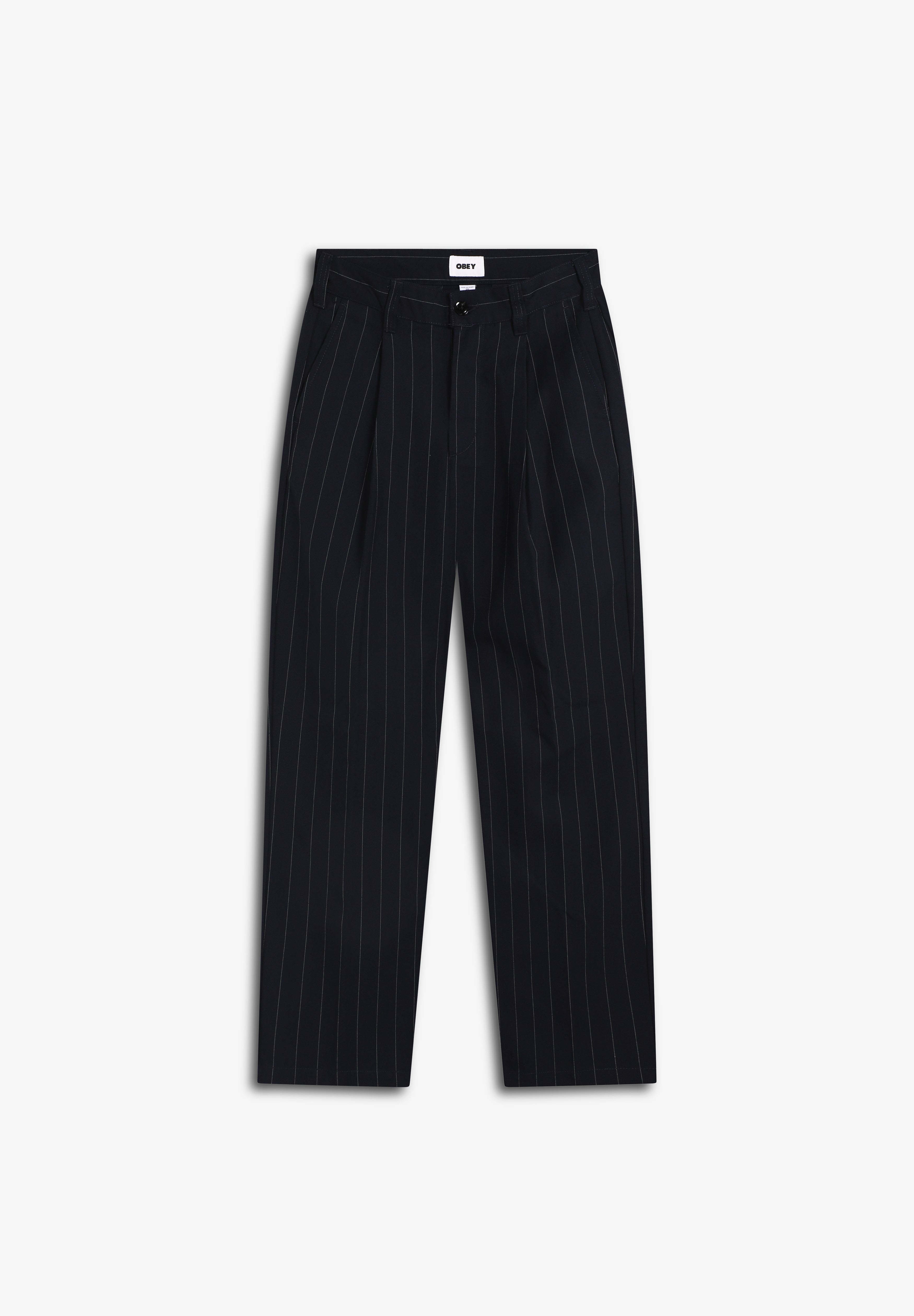 OBEY | DEAN STRIPE PLEATED PANT