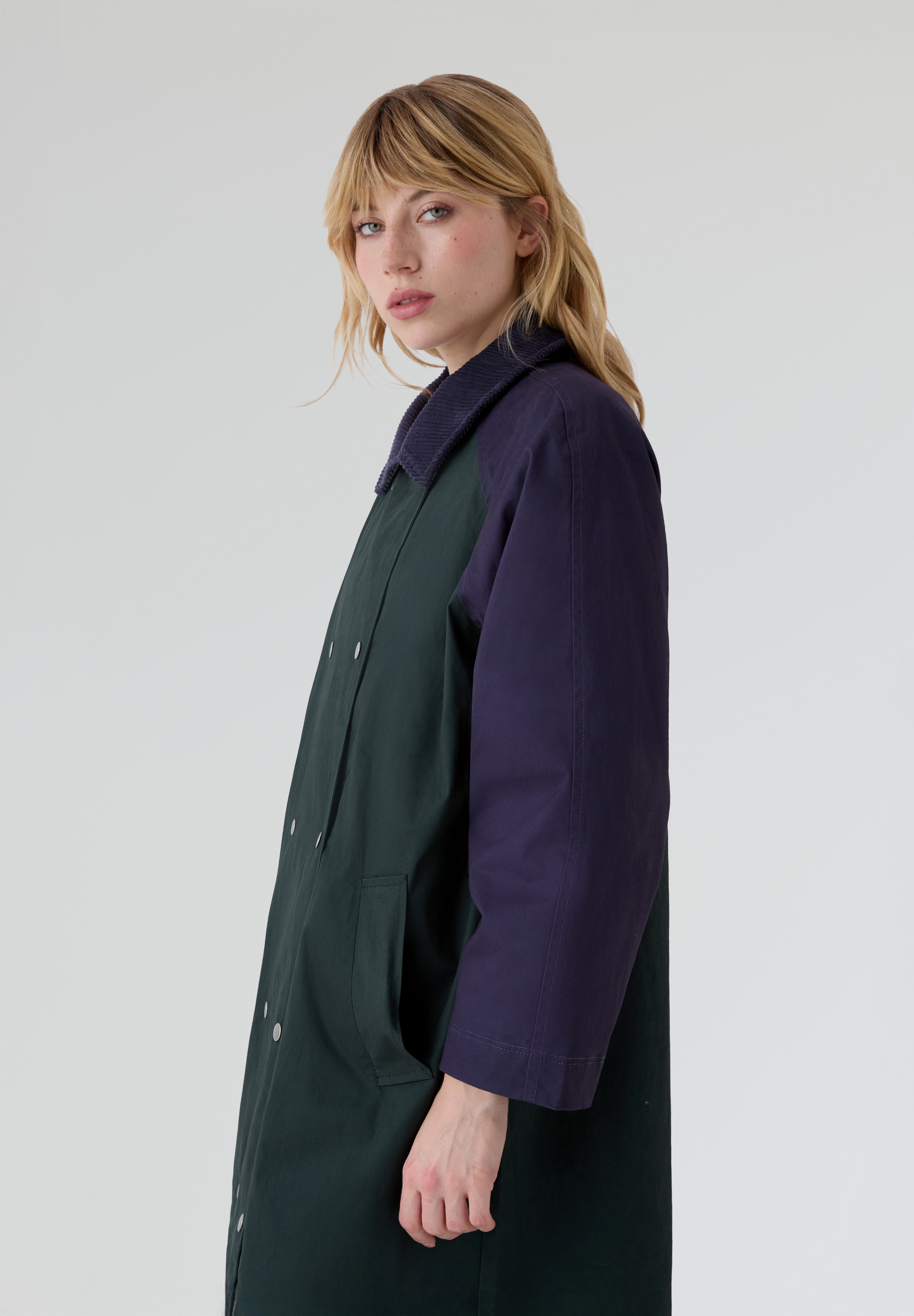 THE TINY BIG SISTER | GABARDINA COLOR BLOCK