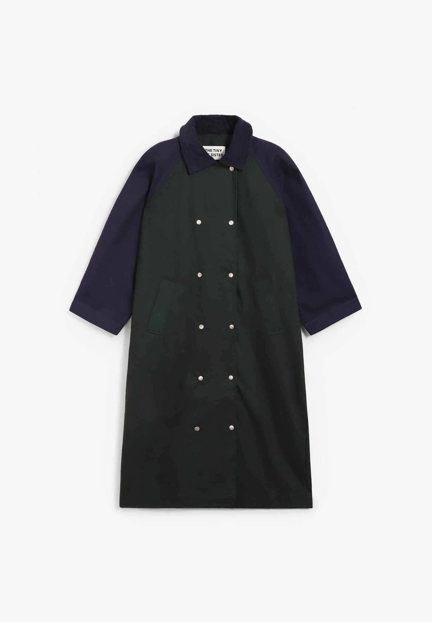 THE TINY BIG SISTER | TRENCH COLOR BLOCKED