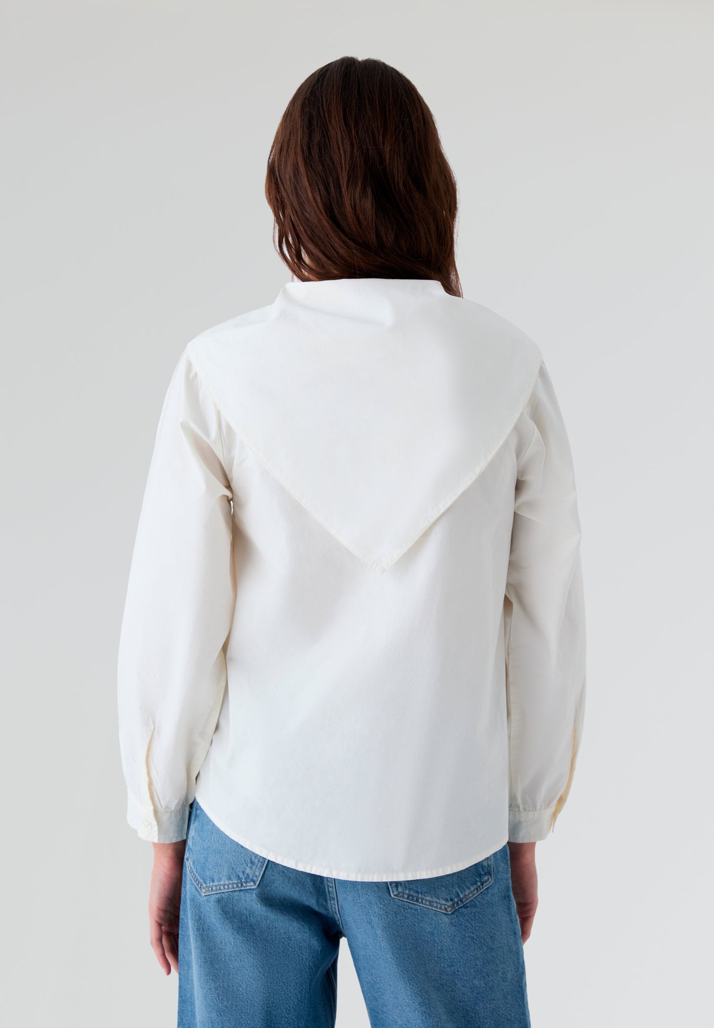 THE TINY BIG SISTER | CAMISA SCARF NECK